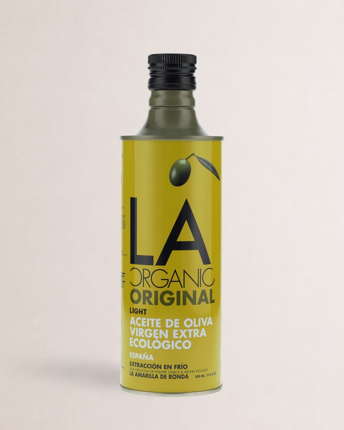 botella aceite la organic light