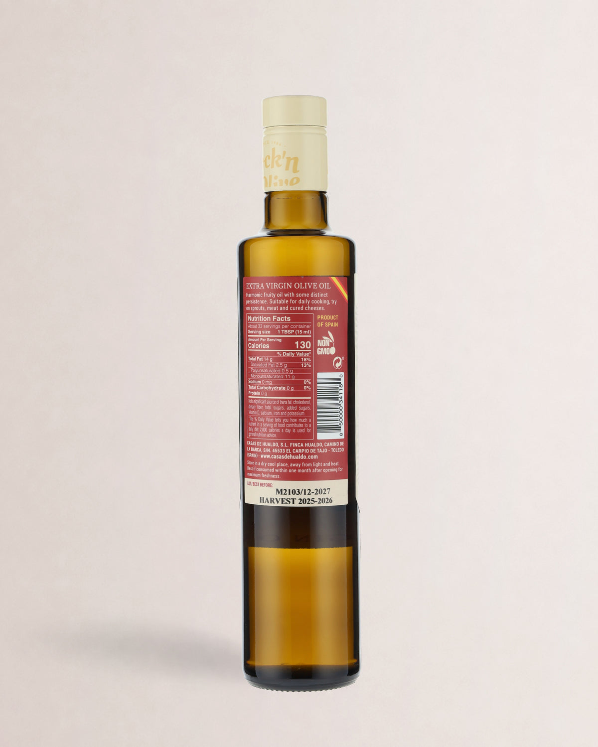 botella aceite Rock'n R'Olive