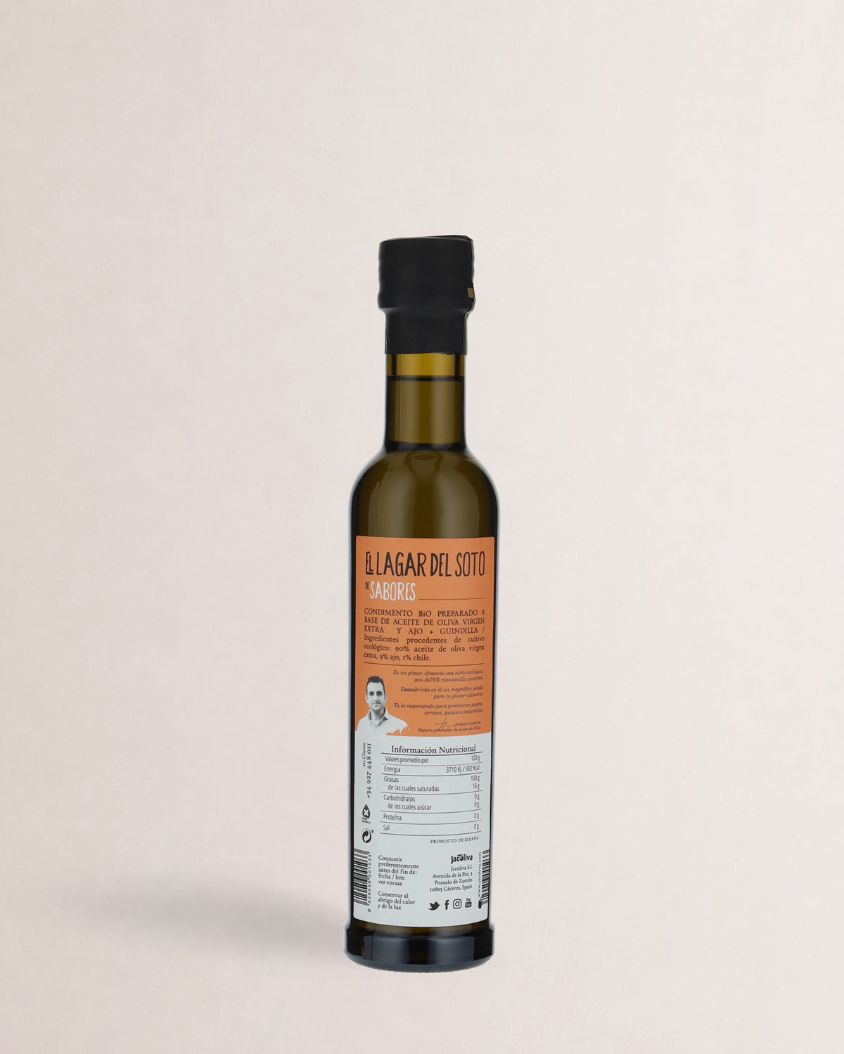 aceite aromatizado el lagar del soto