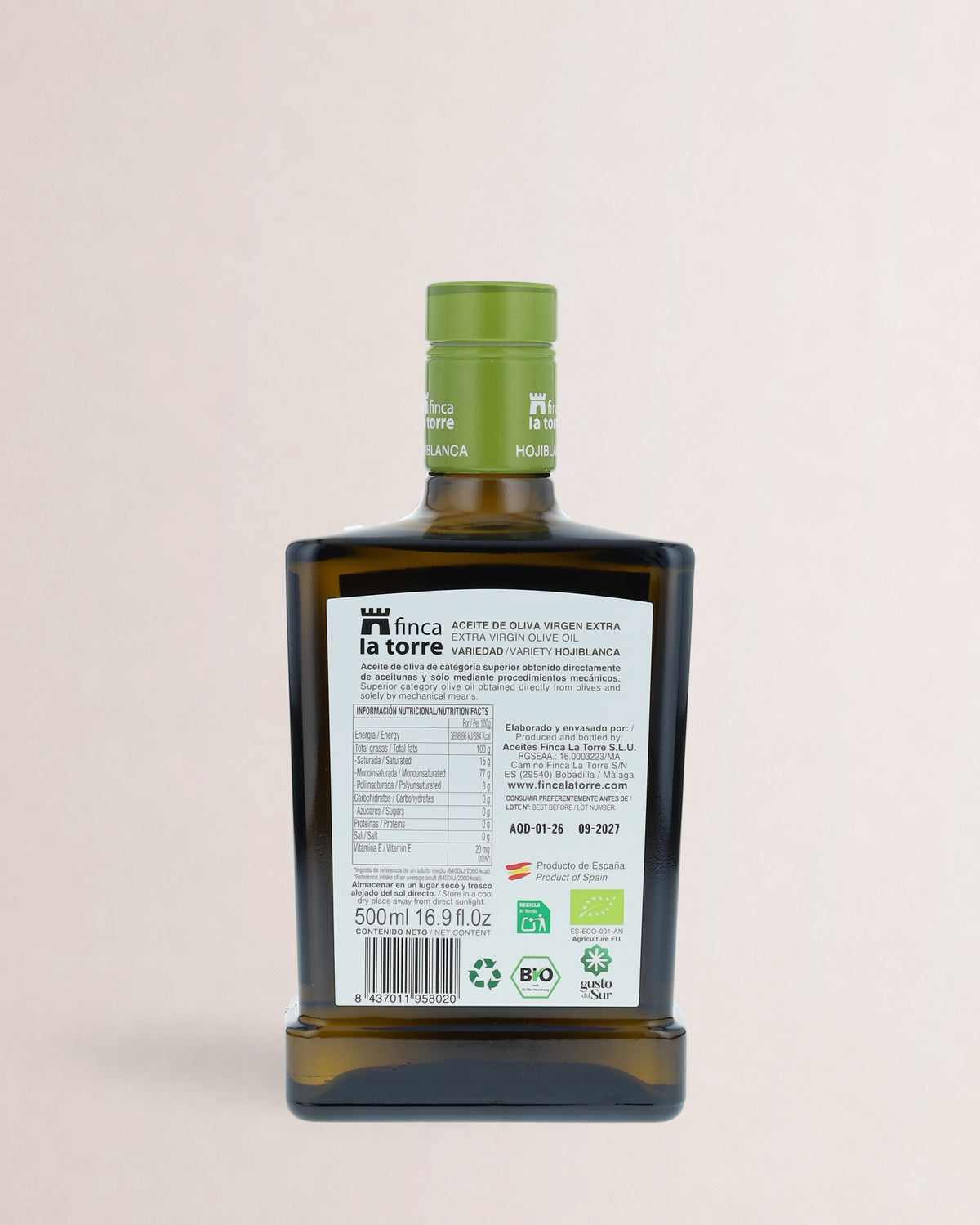 Finca la Torre Hojiblanca 500 ml