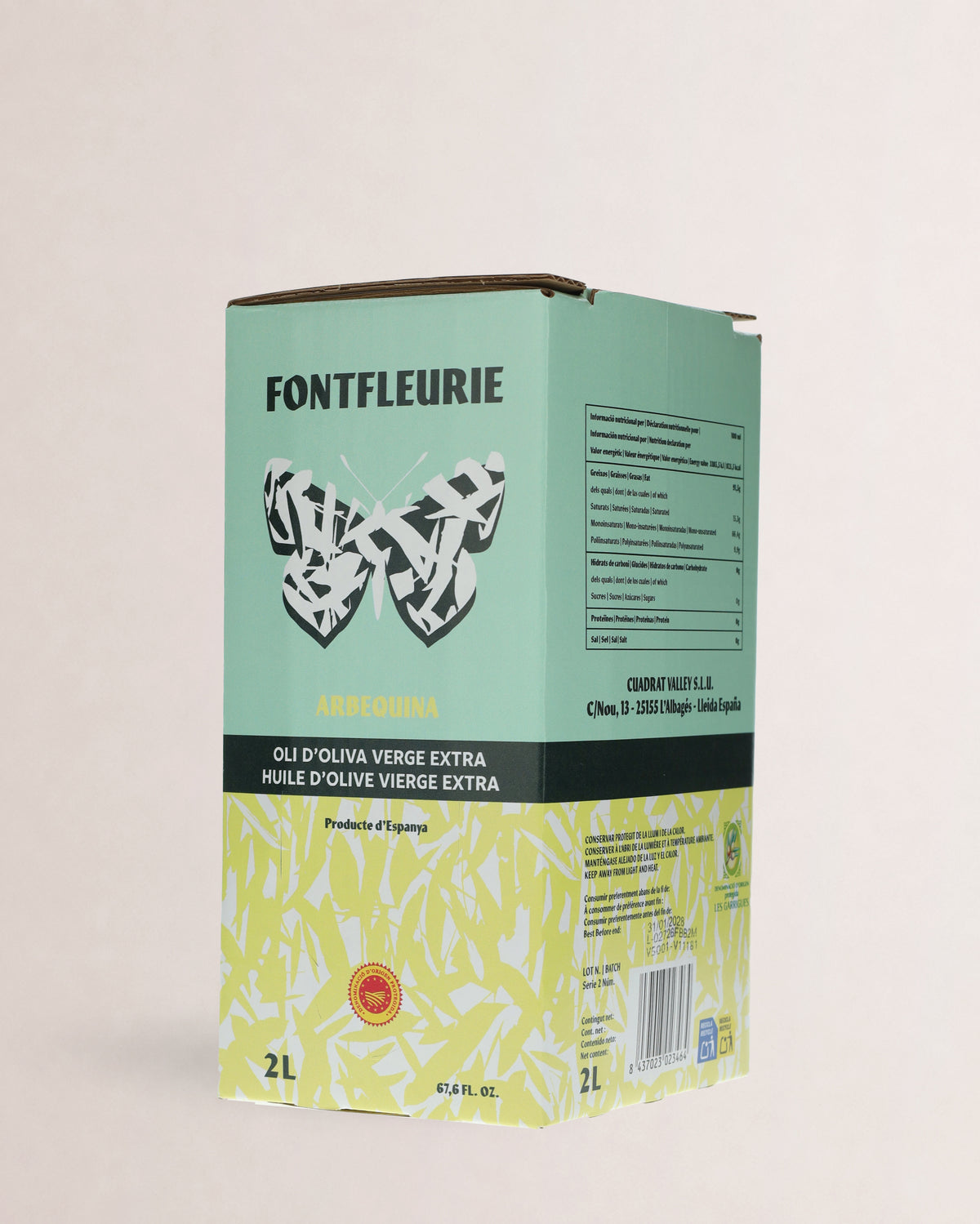 aceite fontfleurie 2 litros caja