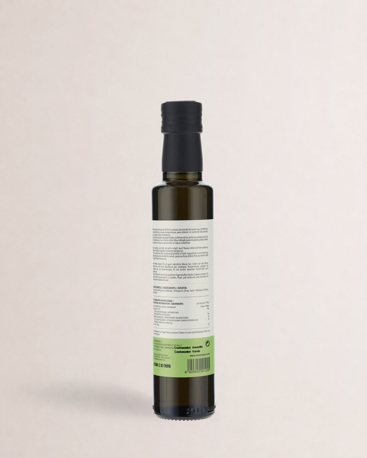 aceite la masrojana aromatizado