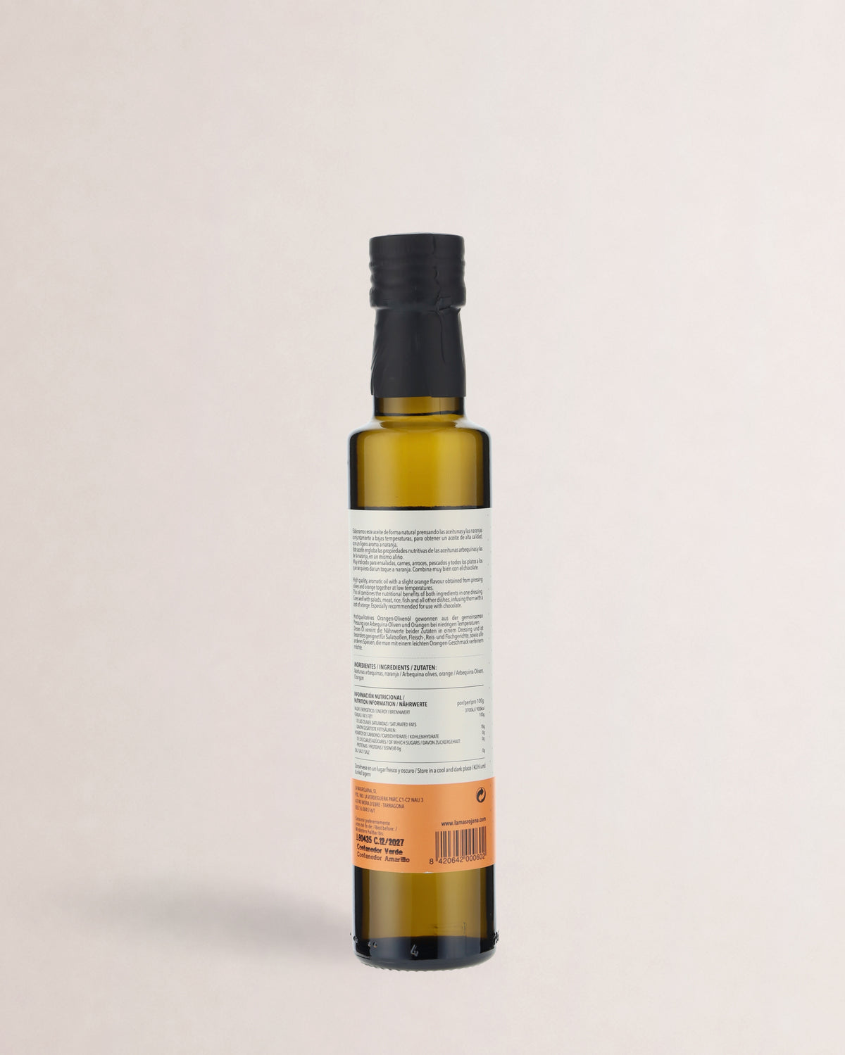 aceite la masrojana aromatizado