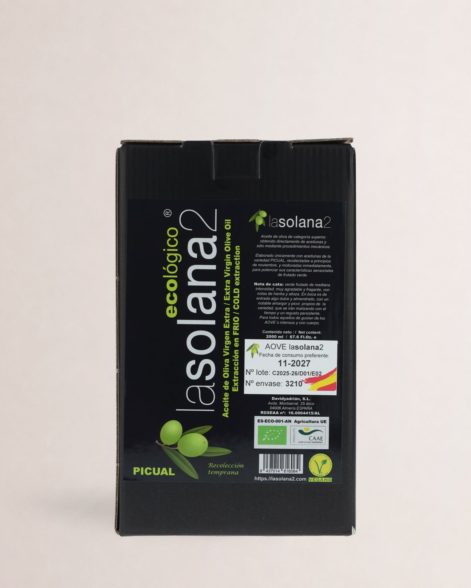 LaSolana2 Picual 2L