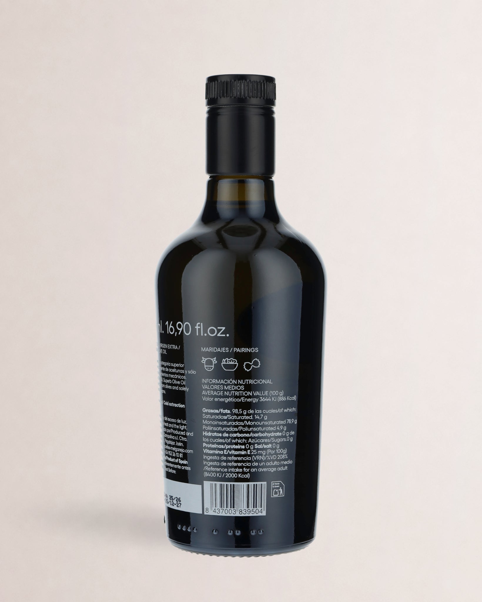 etiqueta melgarejo premium frantoio