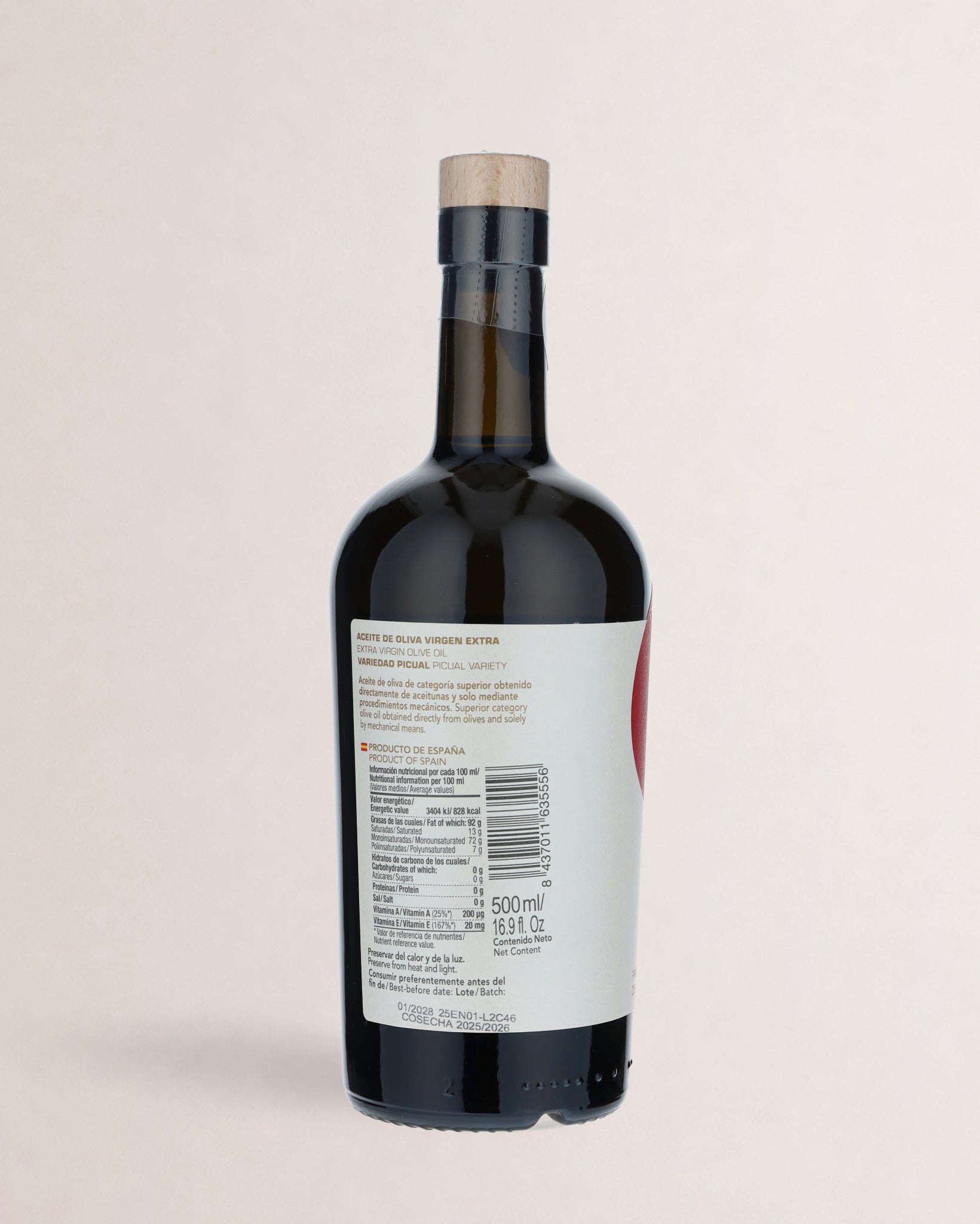etiqueta aceite centenarium premium