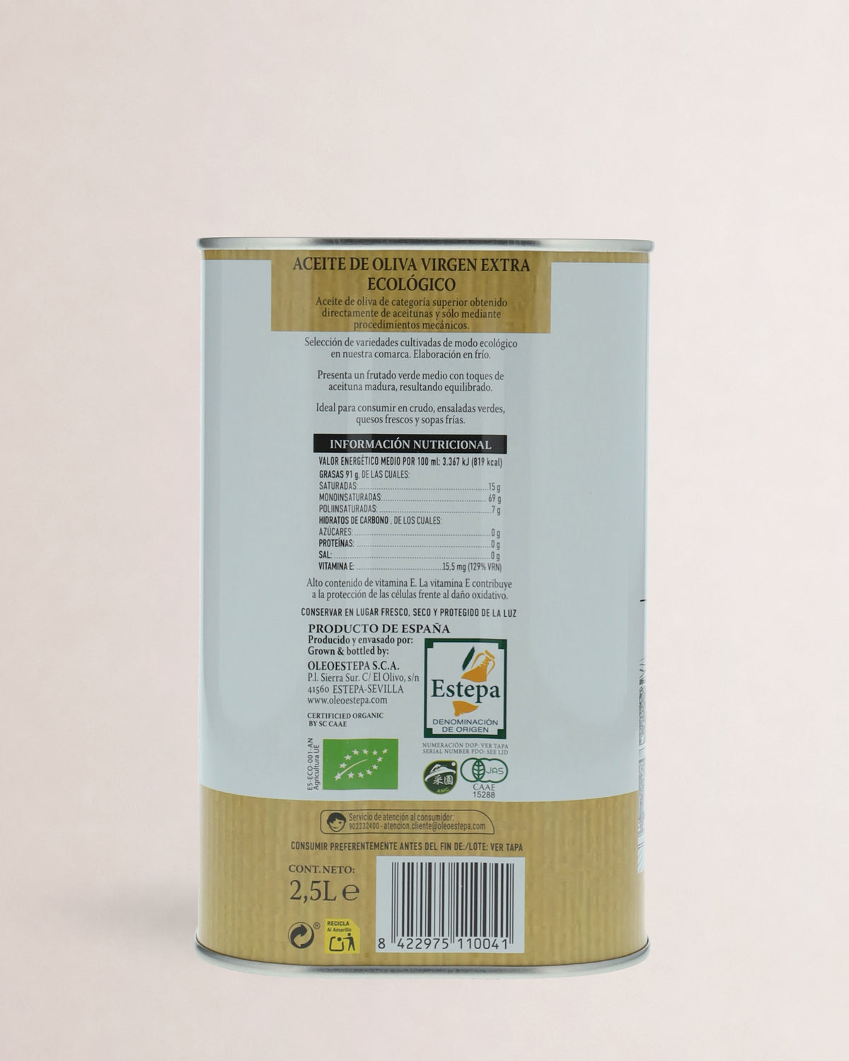 Oleoestepa Ecológico Lata 2,5L