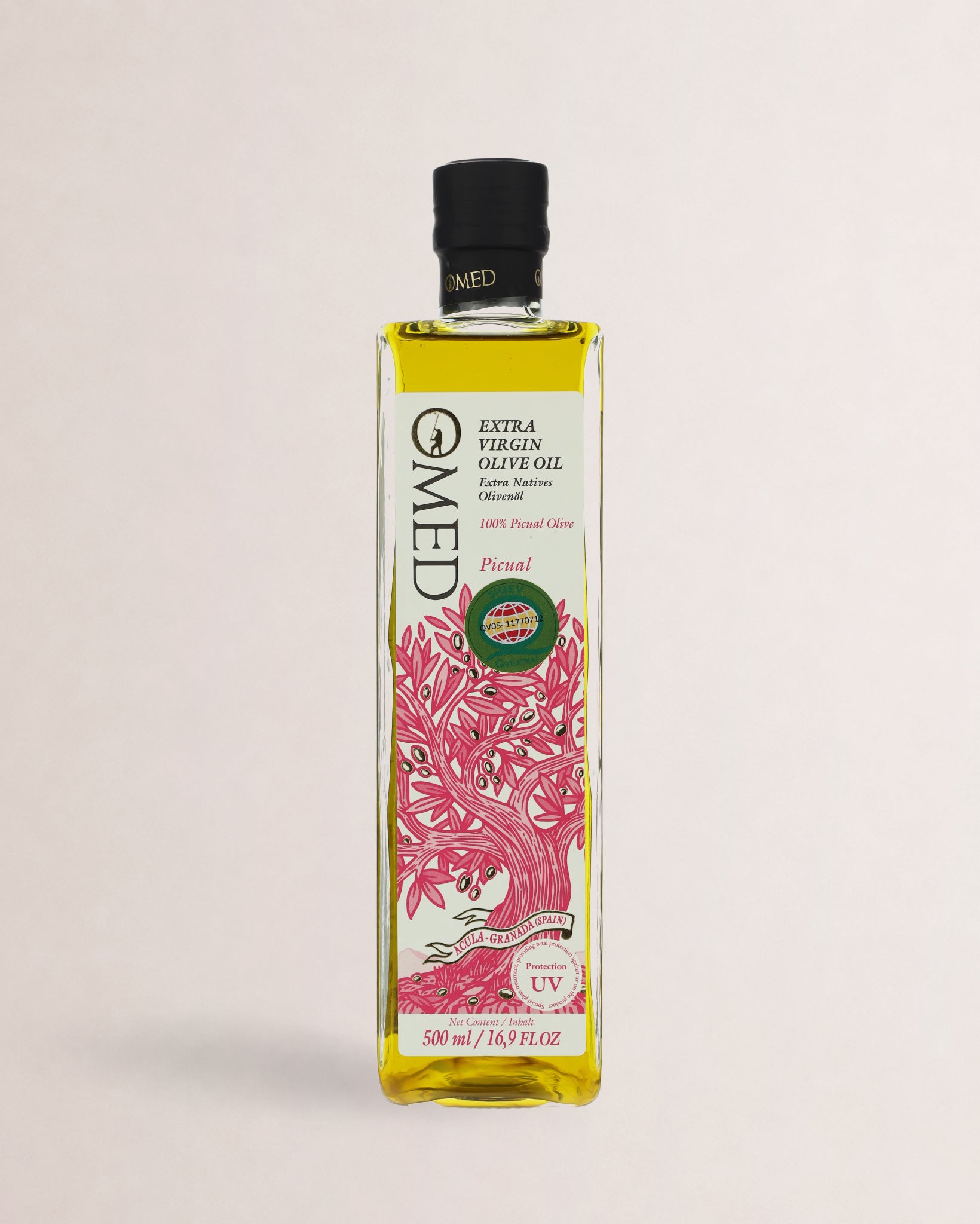 botella aceite omed uv picual