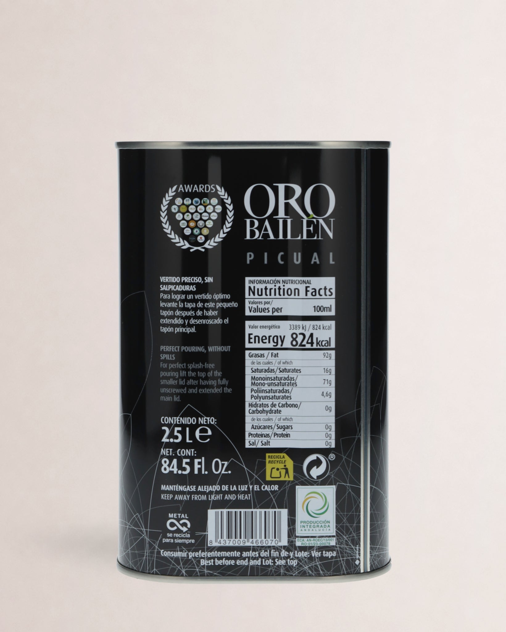 Oro Bailen Picual 2,5L