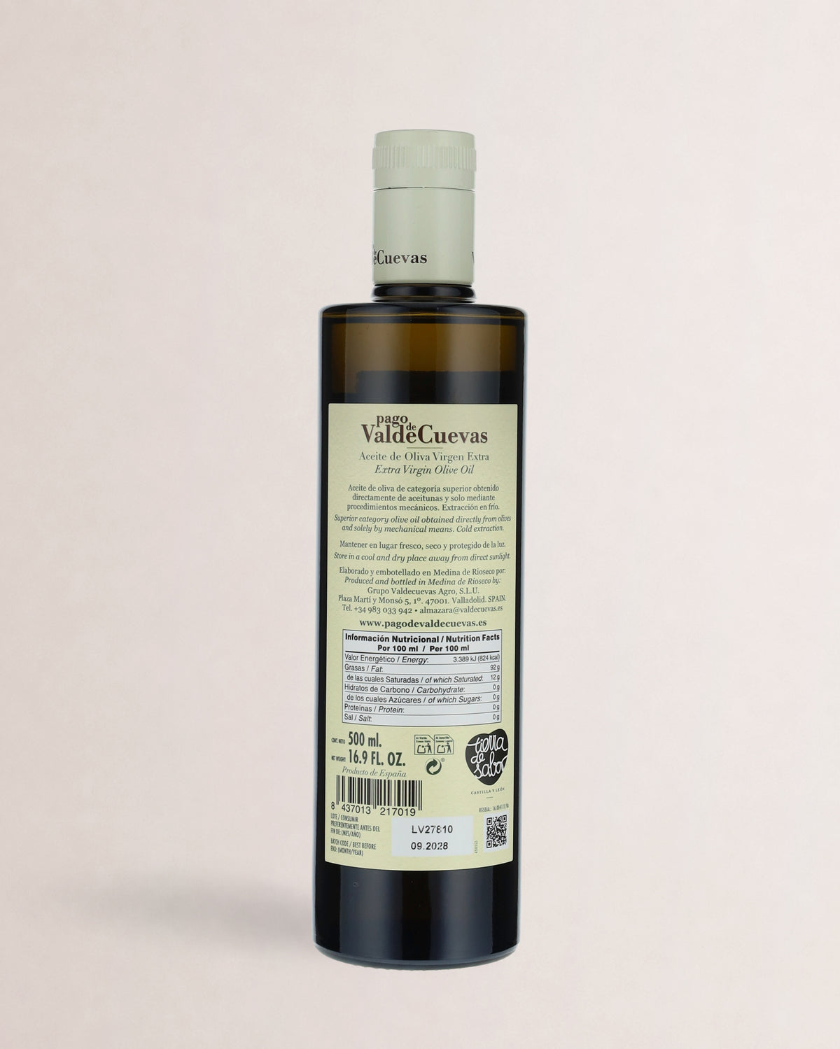 aceite pago de valdecuevas