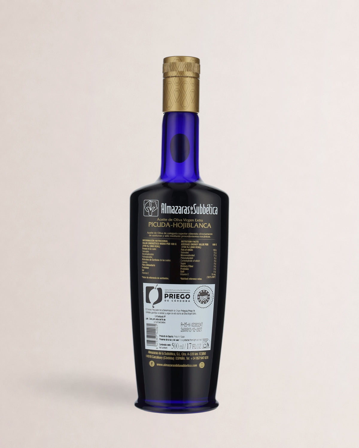 Parqueoliva serie Oro 500 ml