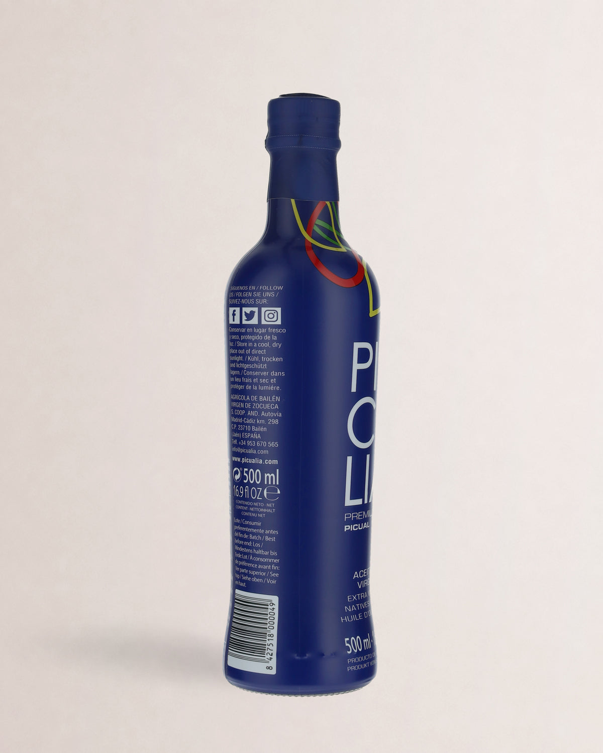 aceite picualia premium botella