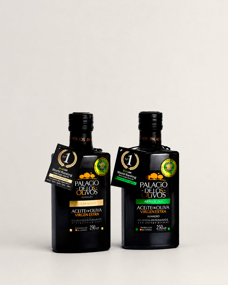 dos botellas de palacio de los olivos