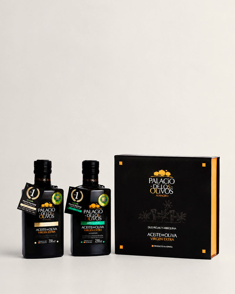 estuche aceite palacio de los olivos para regalo