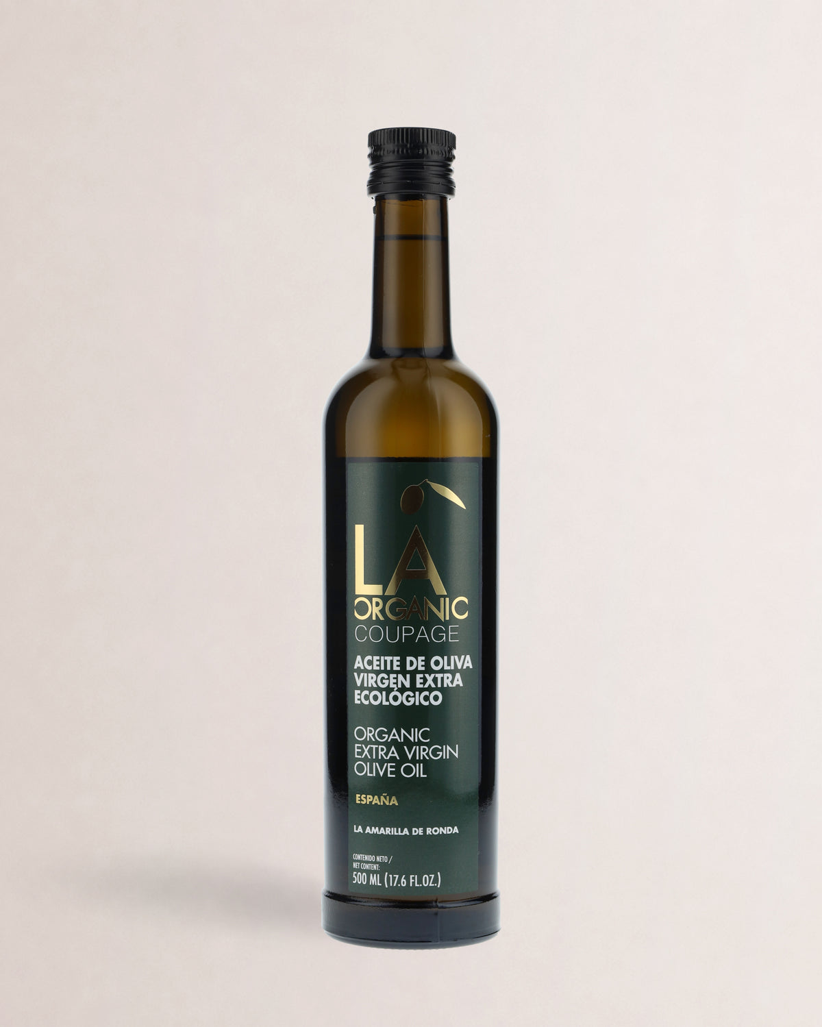 botella aceite la organic coupage