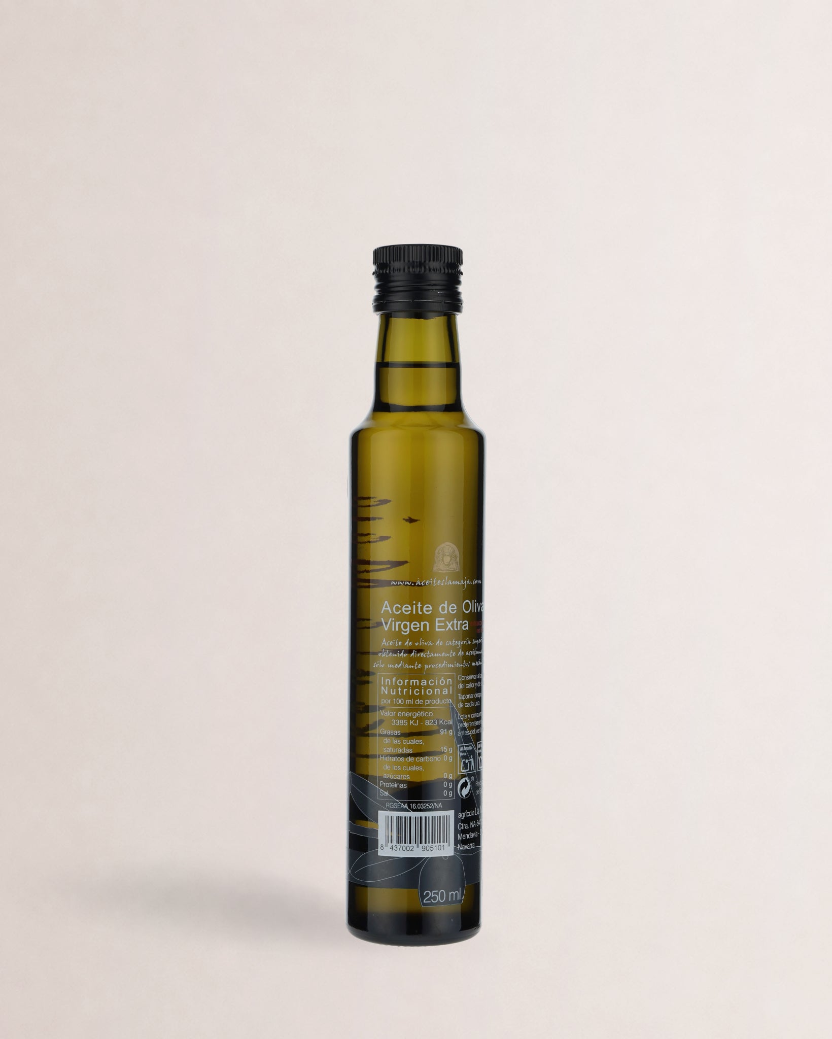 etiqueta aceite alfar 250ml