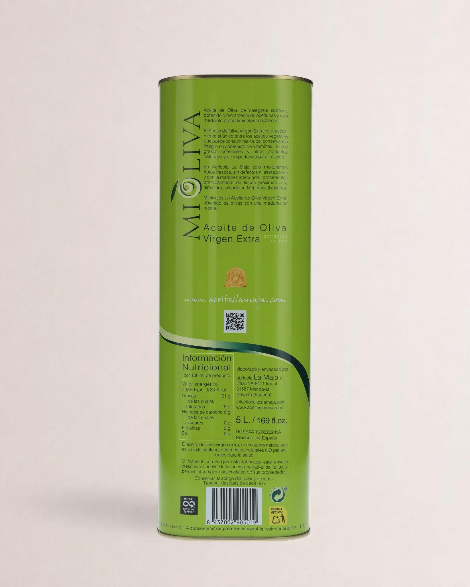 informacion nutricional aceite mioliva