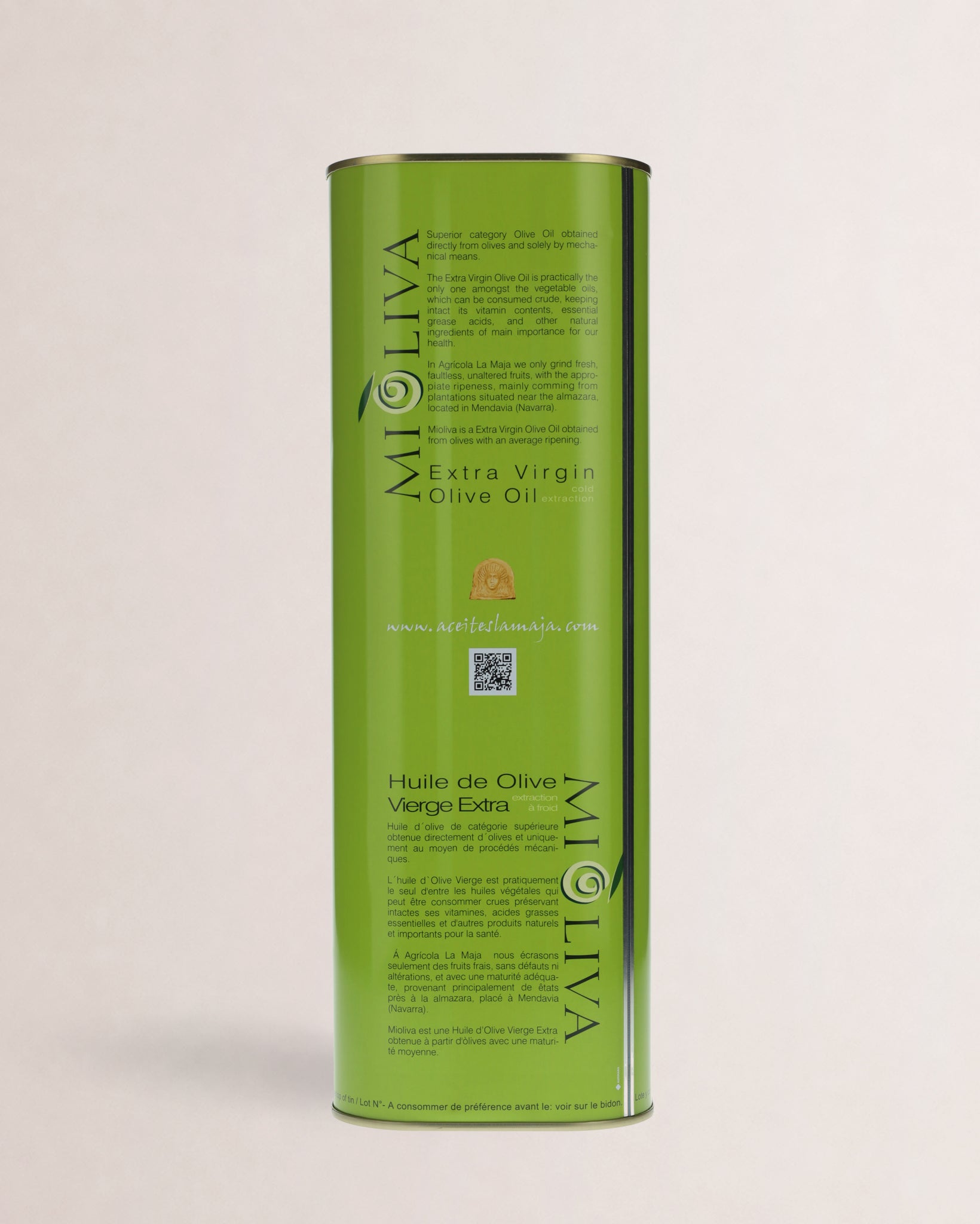 informacion lata aceite mioliva