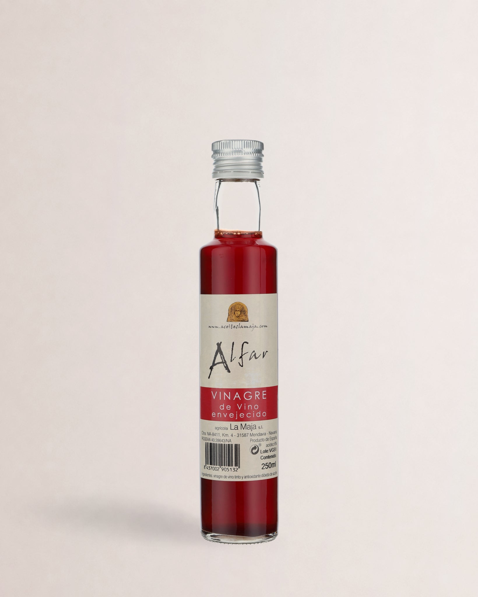 botella vinagre de vino alfar 