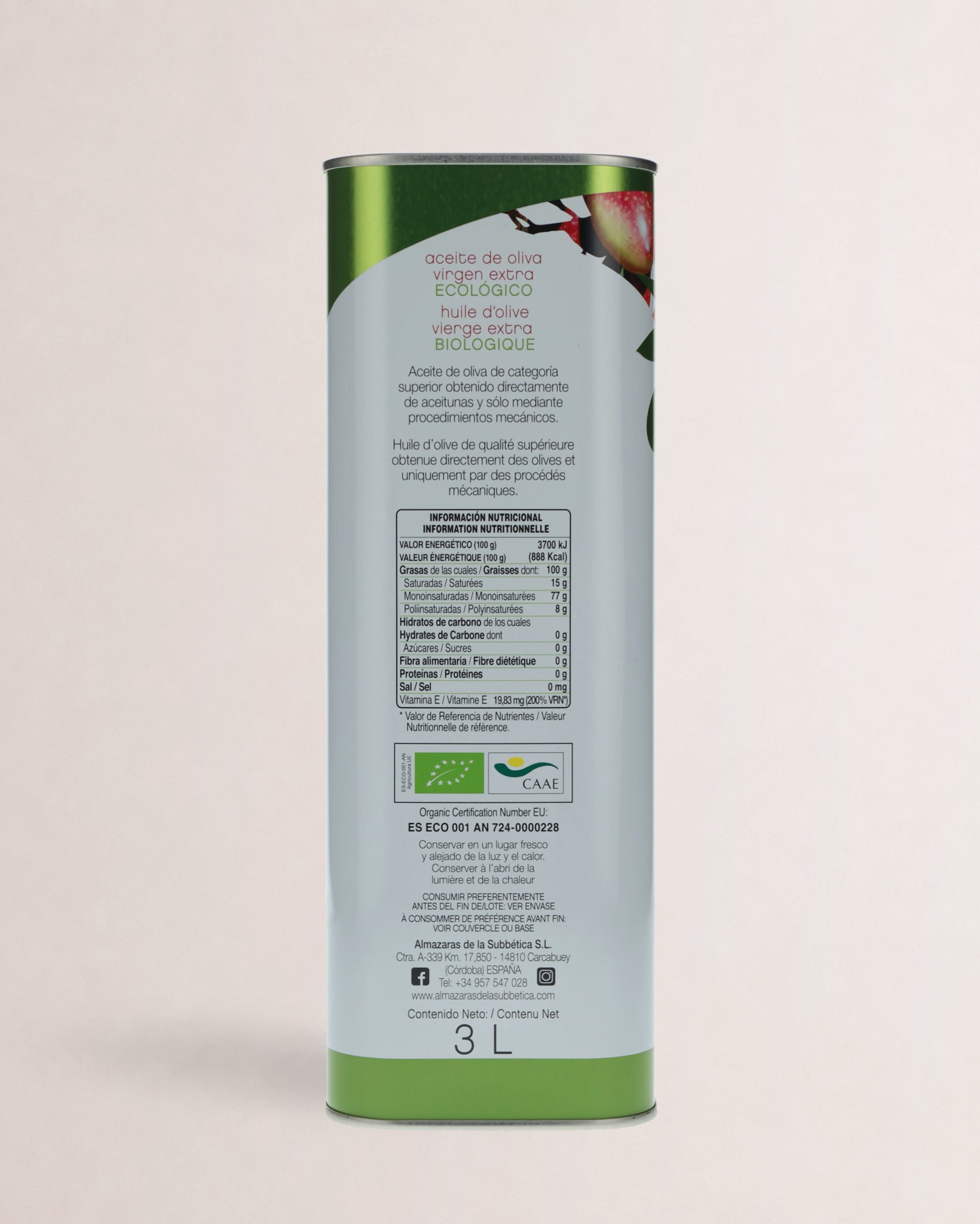 Almaoliva Bio Lata 3 L