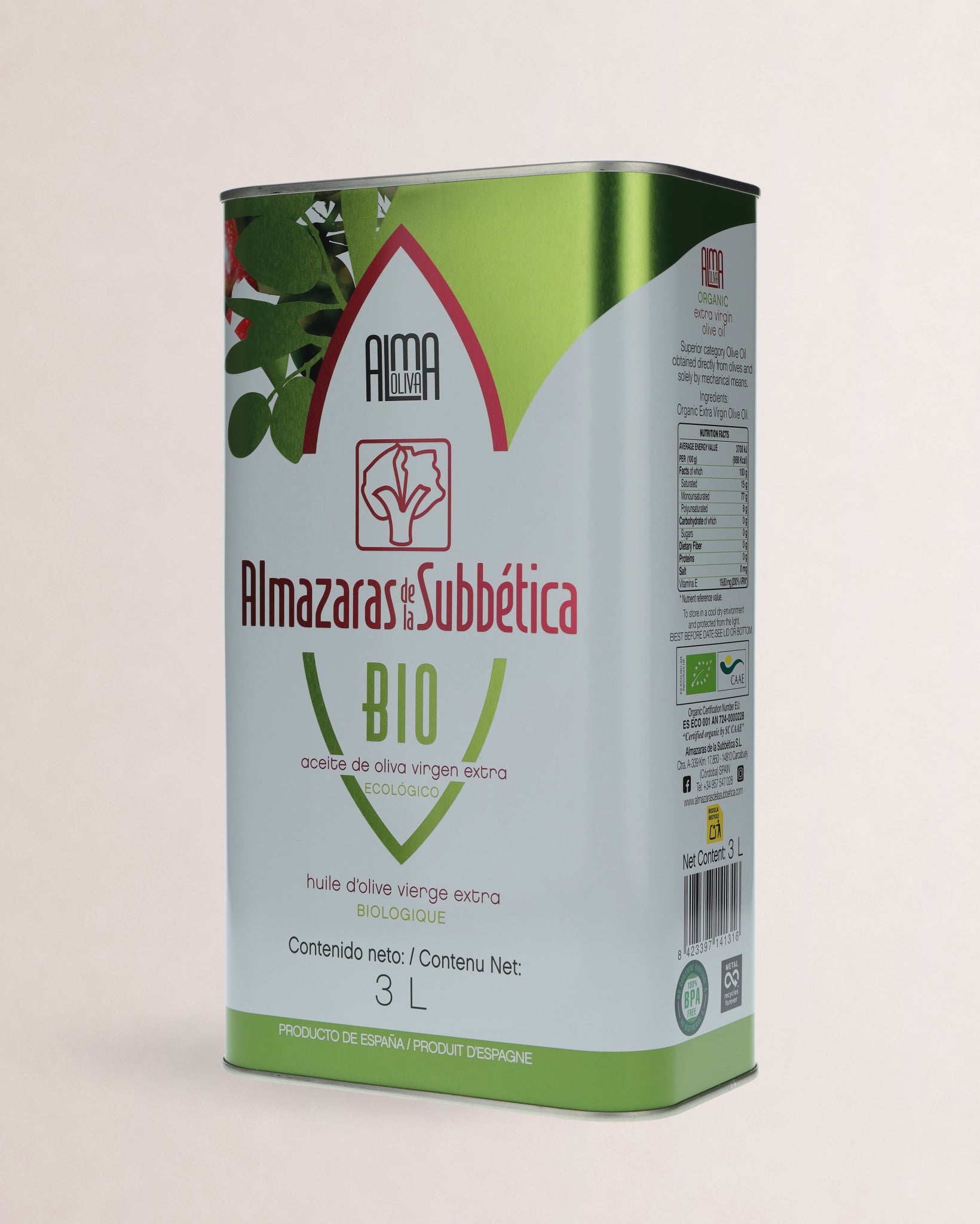 Almaoliva Bio Lata 3 L