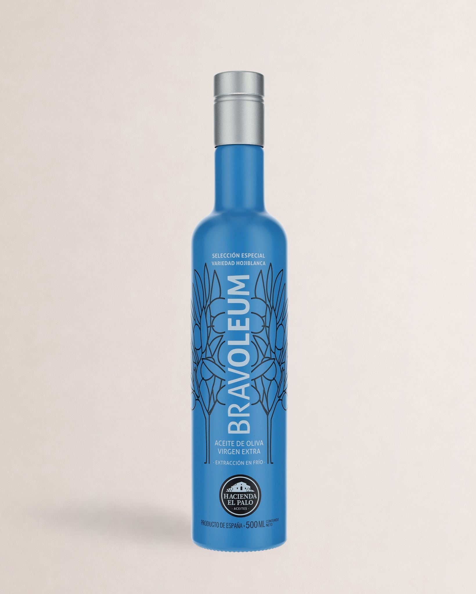 botella aceite bravoleum hojiblanca