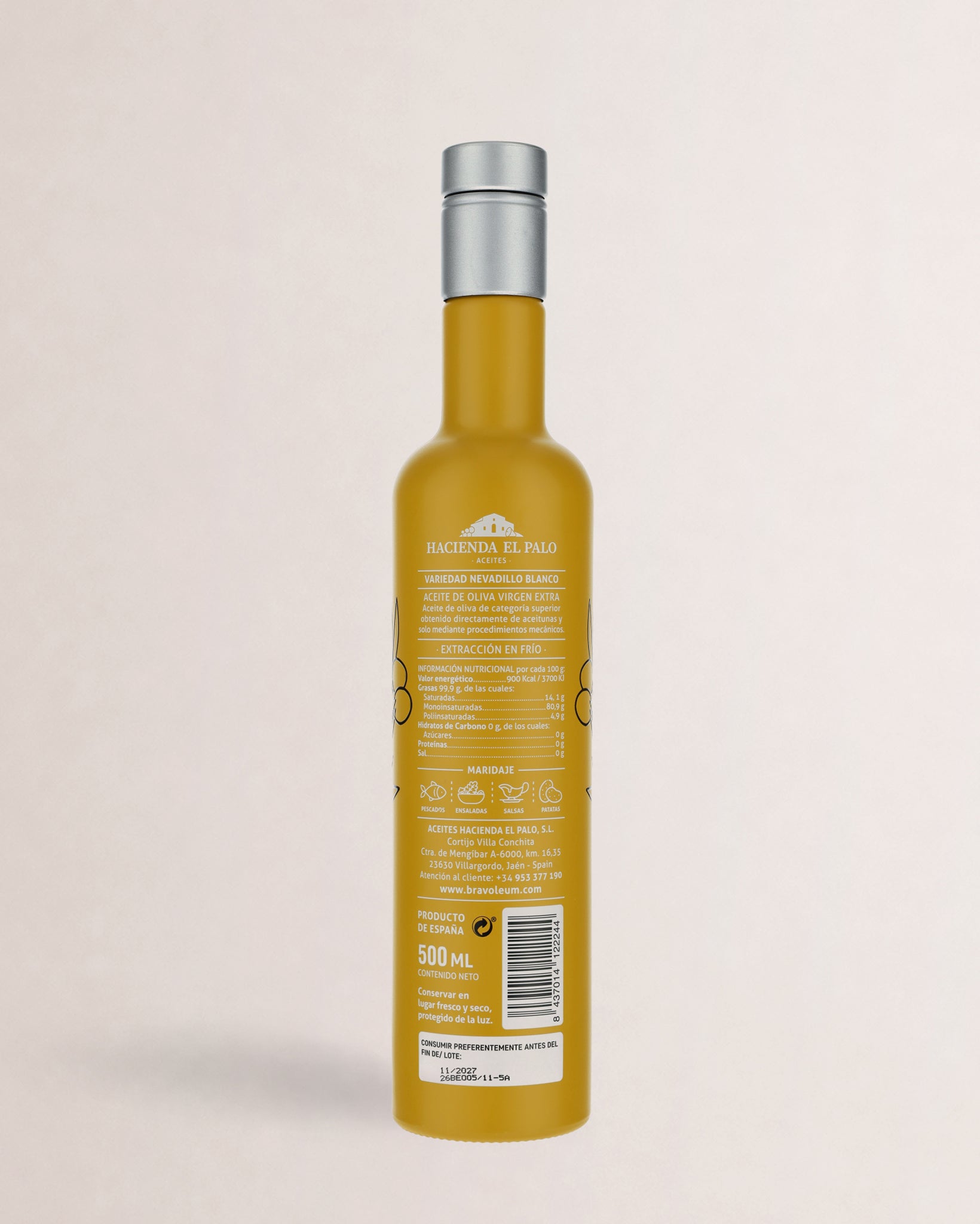 etiqueta aceite bravoleum nevadillo