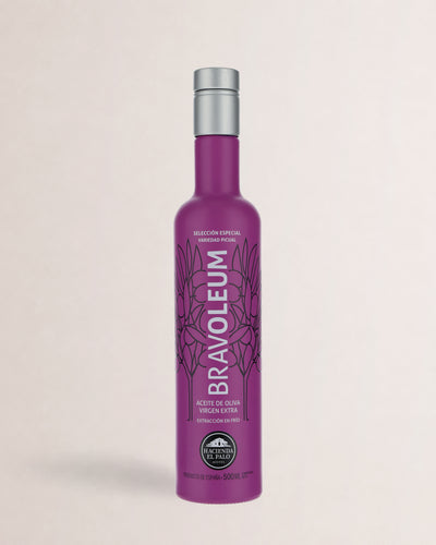 botella aceite bravoleum picual