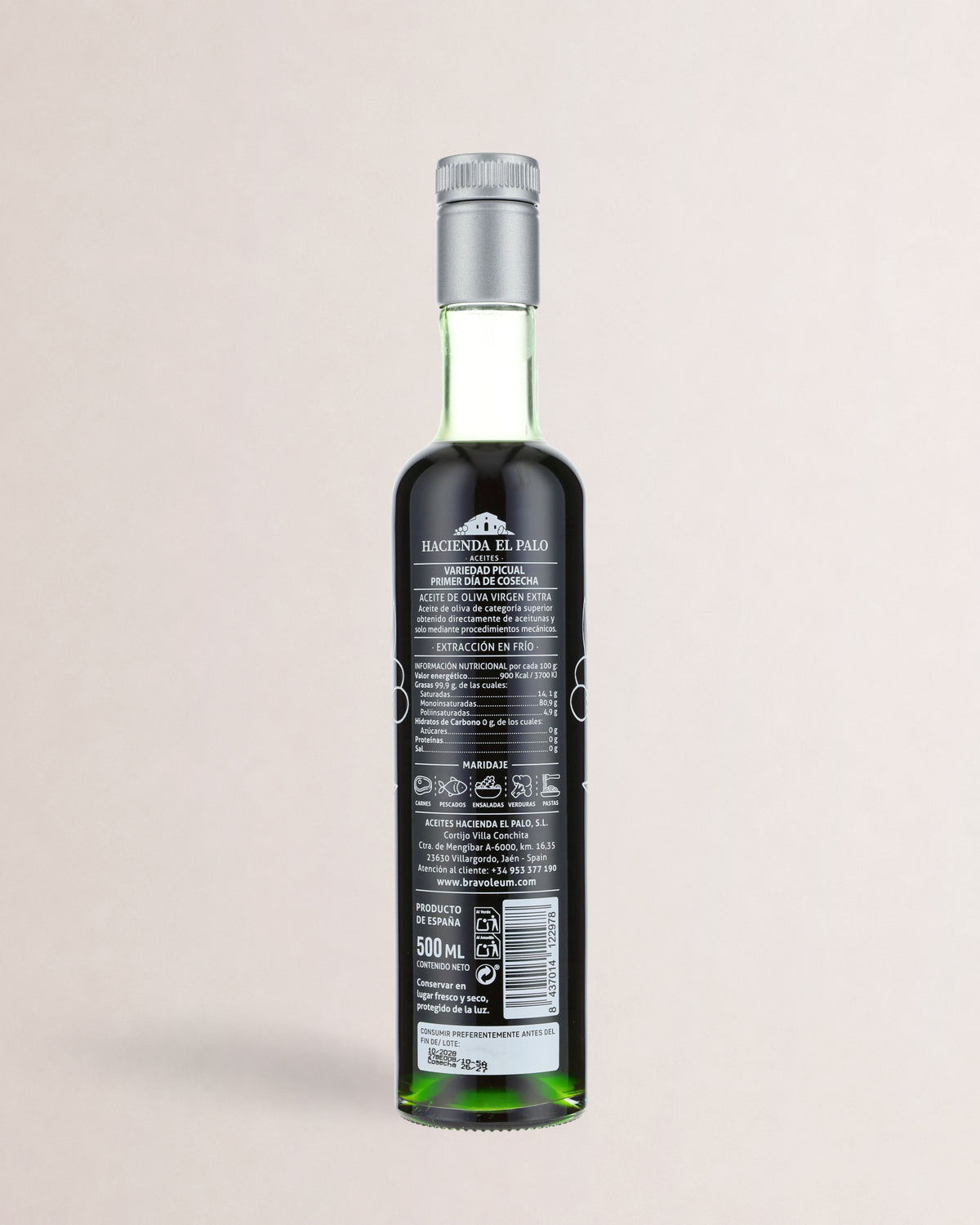 aceite bravoleum botella