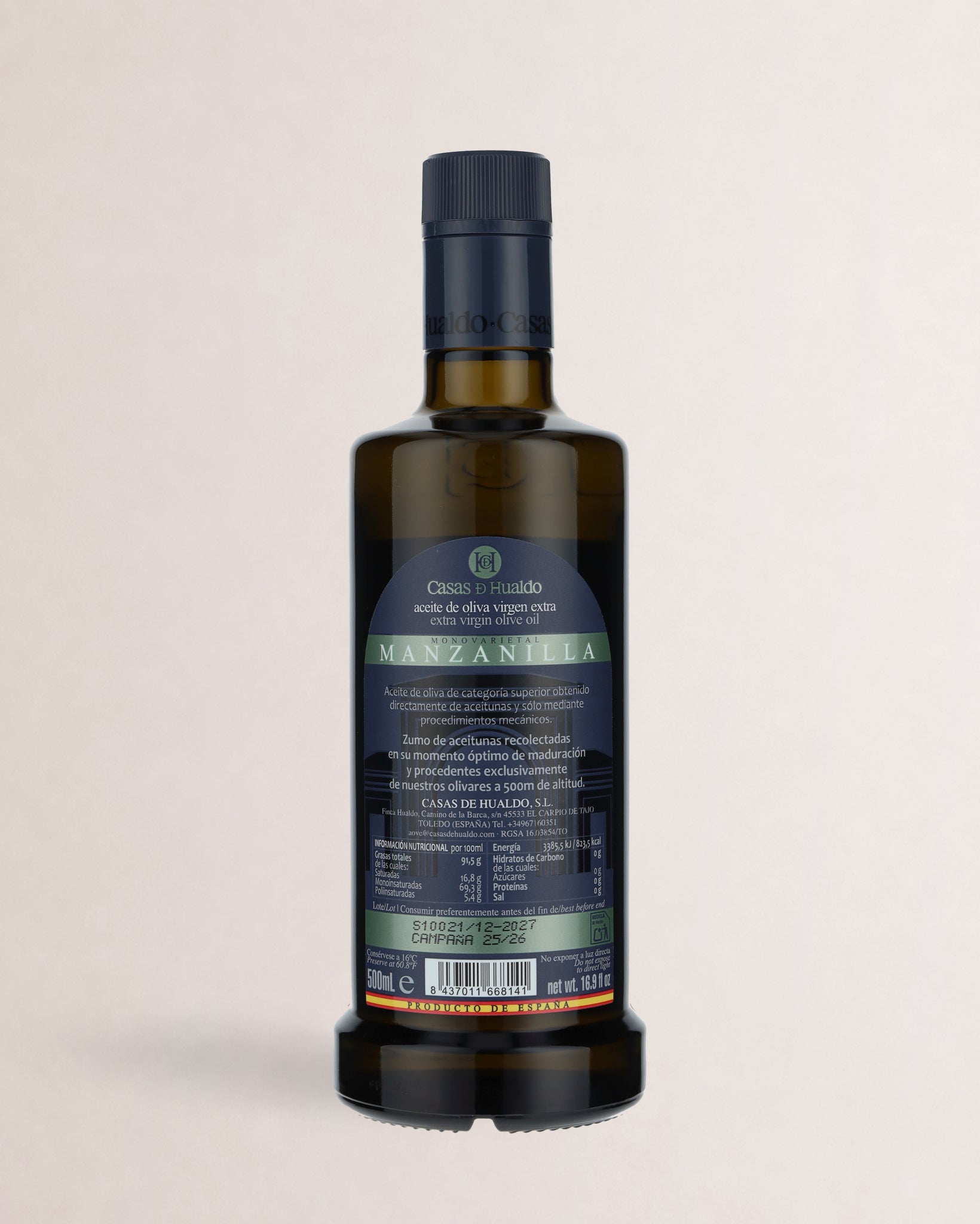 etiqueta casas de hualdo manzanilla