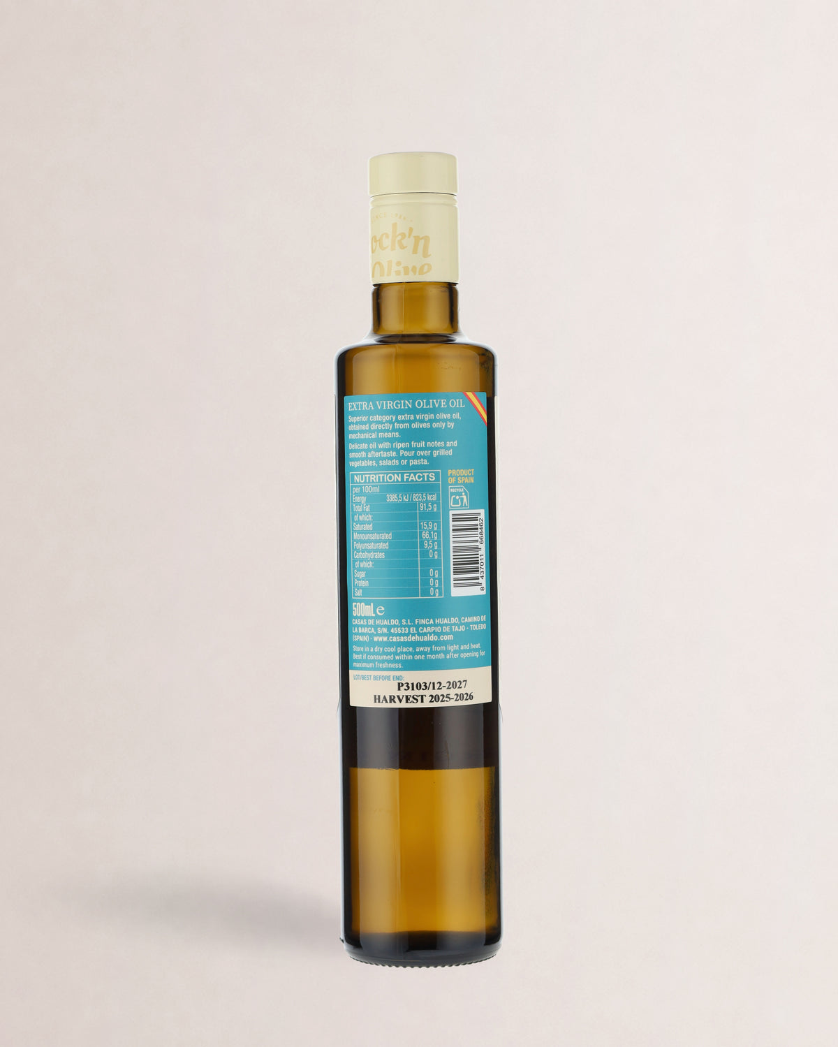 botella aceite Rock'n R'Olive