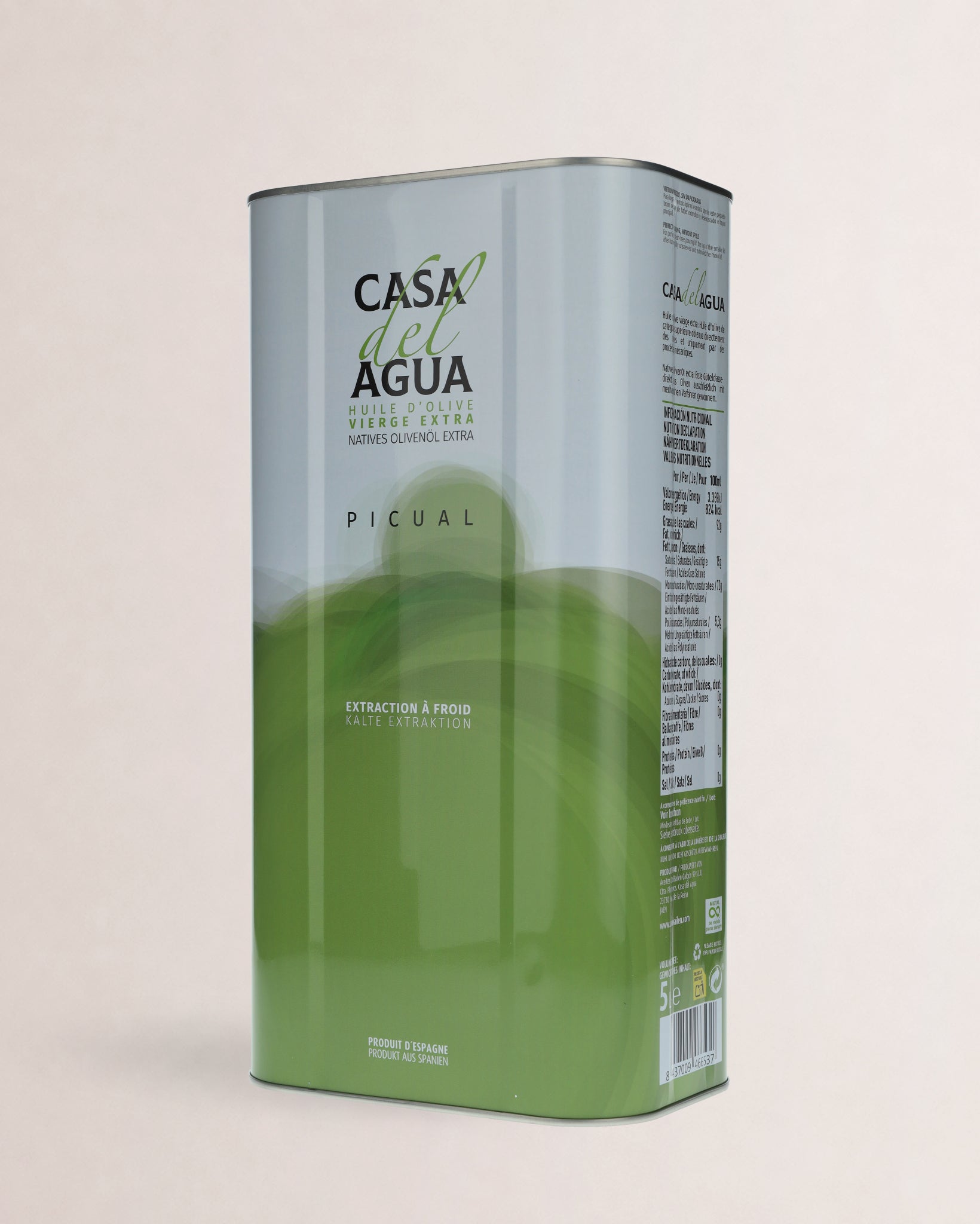 lata aceite casa del agua