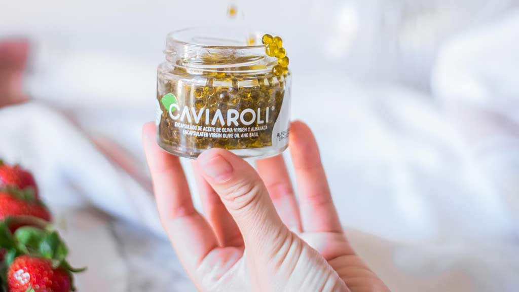 bote de caviaroli perlas