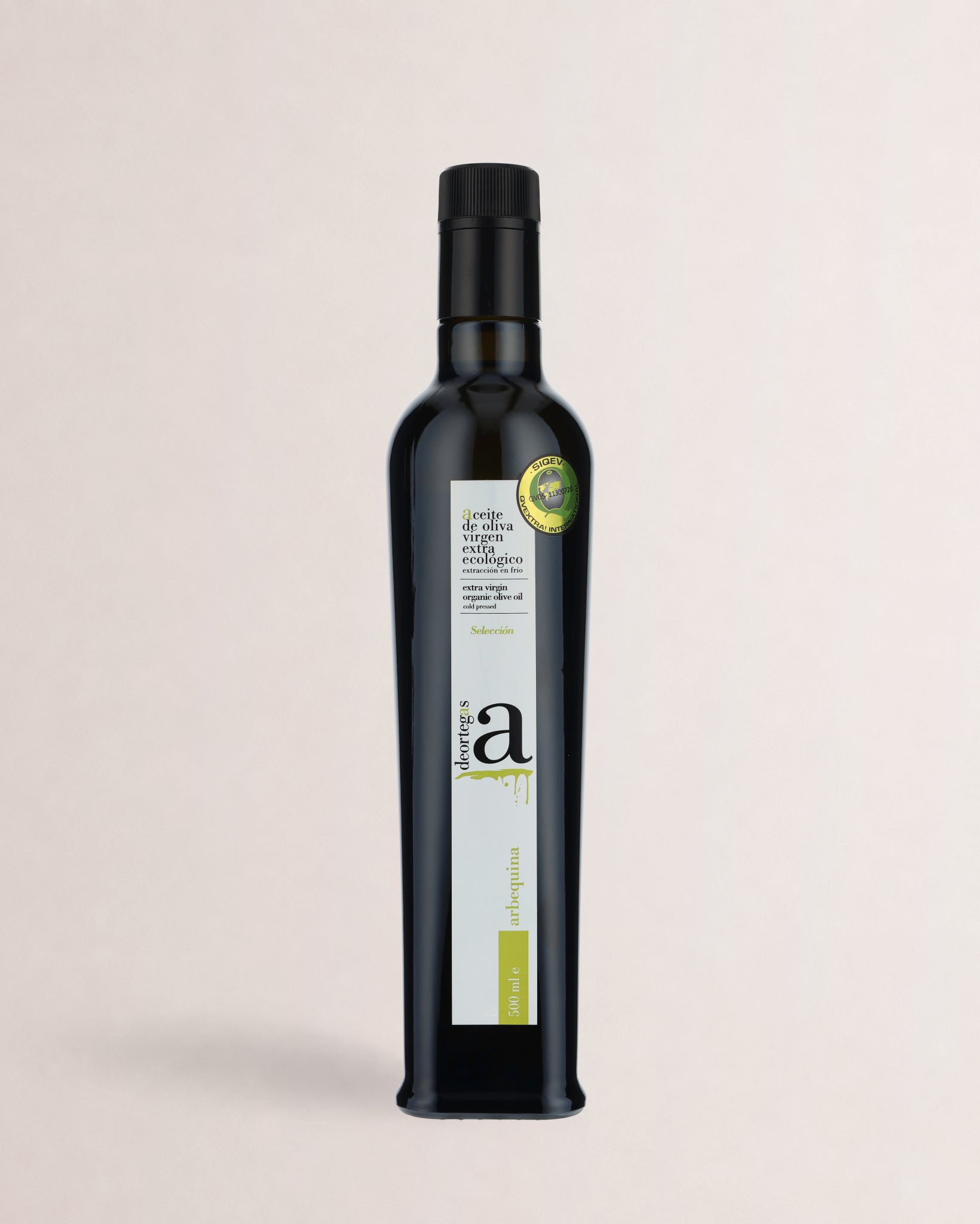 botella aceite deortegas arbequina