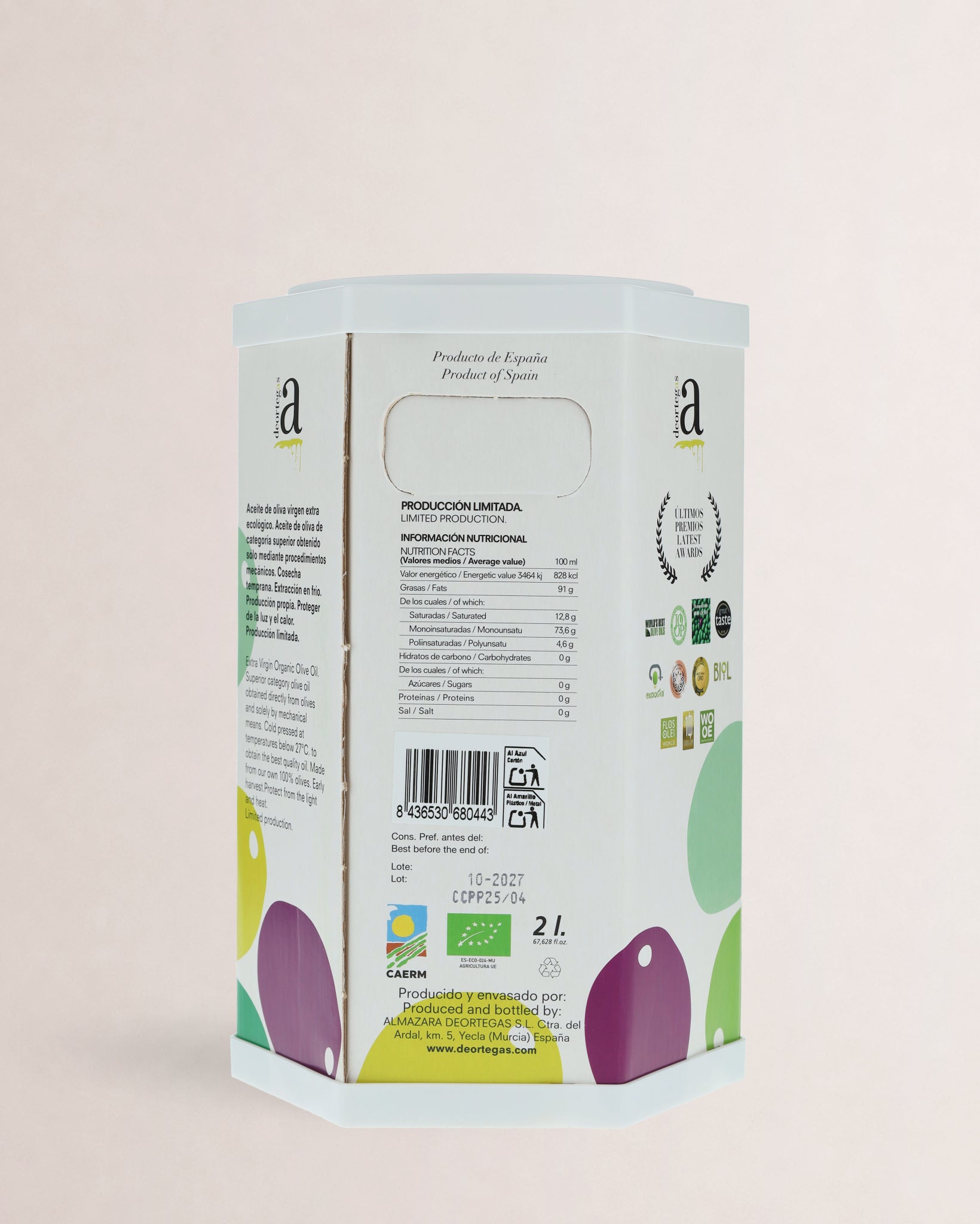 Deortegas Coupage Bag in Box 2L