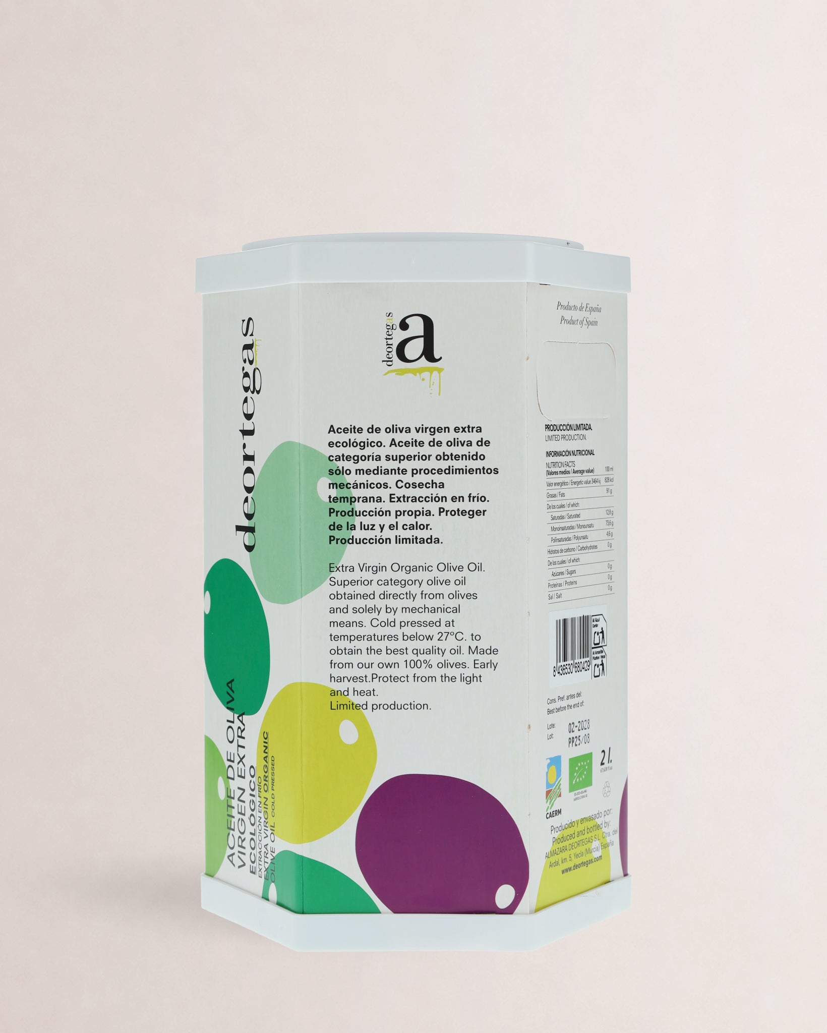 Deortegas Picual Bag in Box 2L