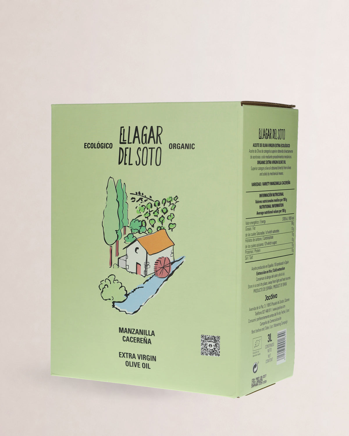 aceite lagar del soto bag in box
