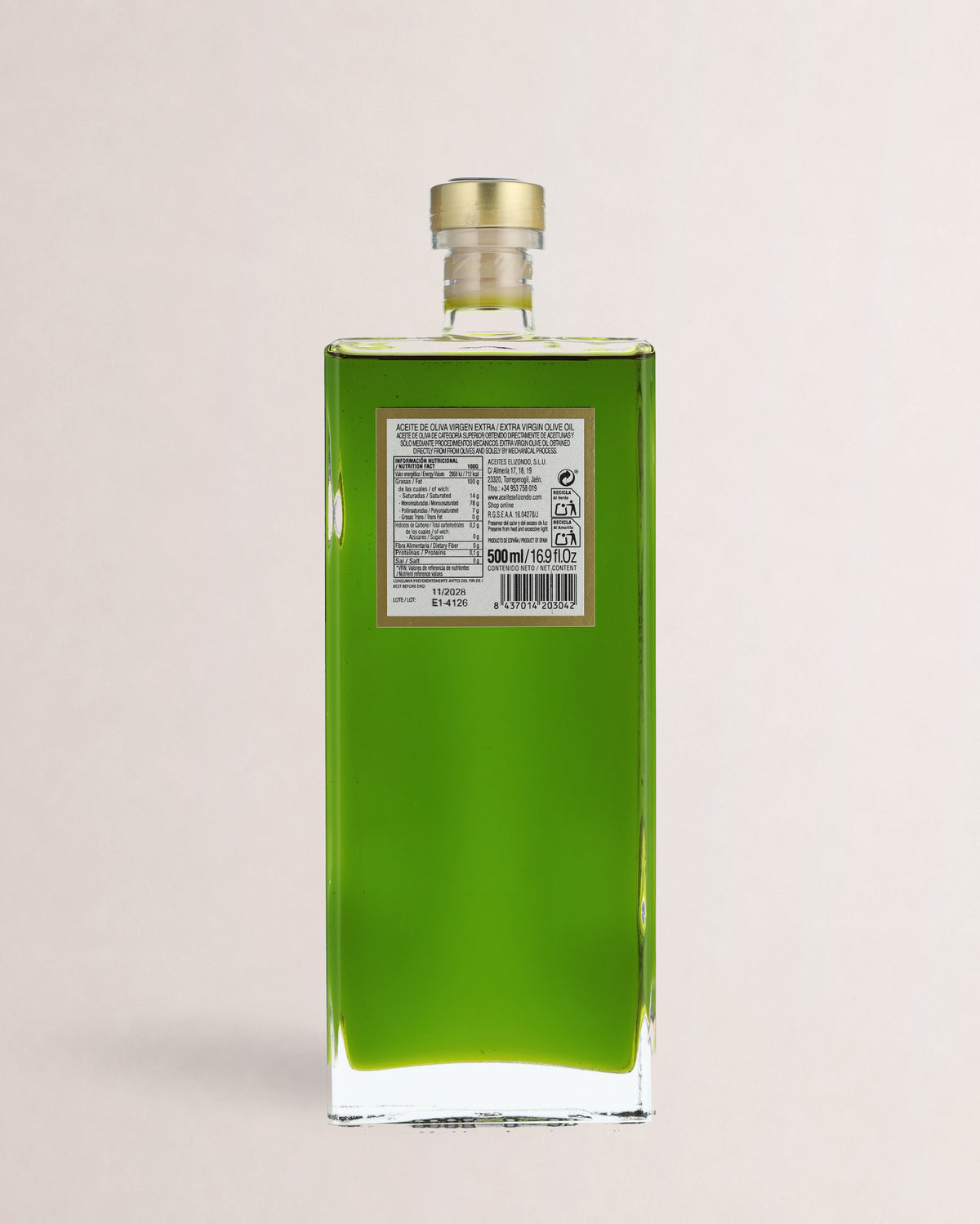aceite elizondo verde