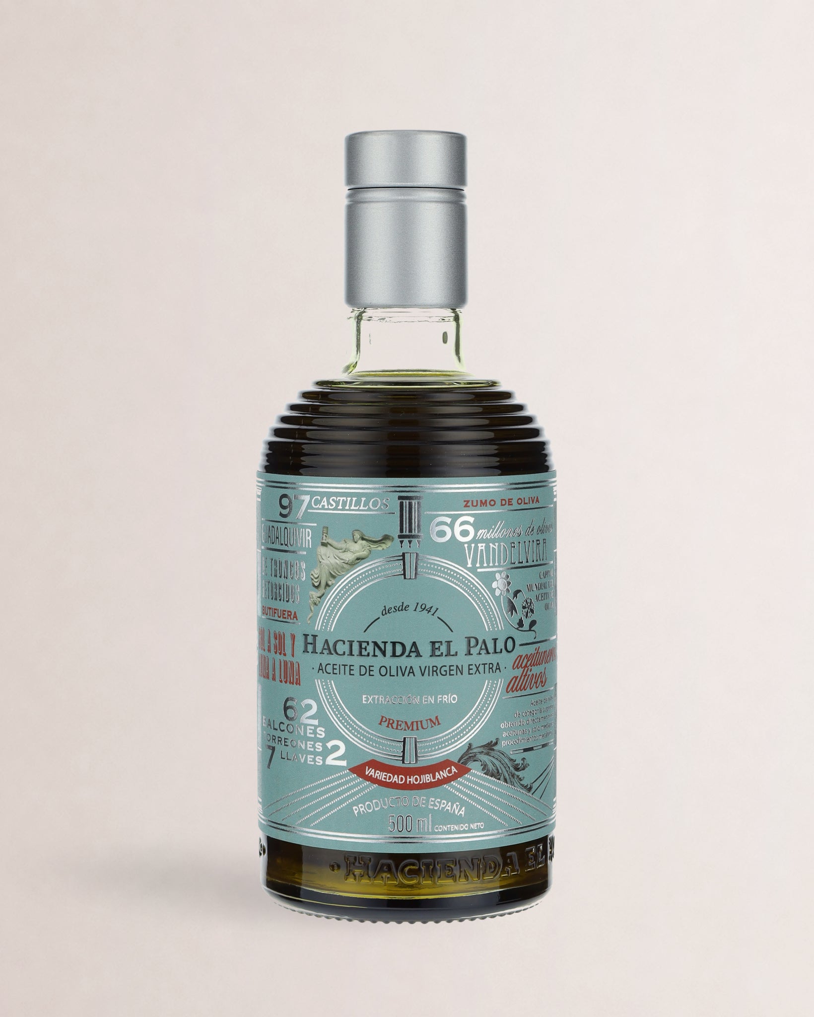 botella aceite hacienda el palo hojiblanca