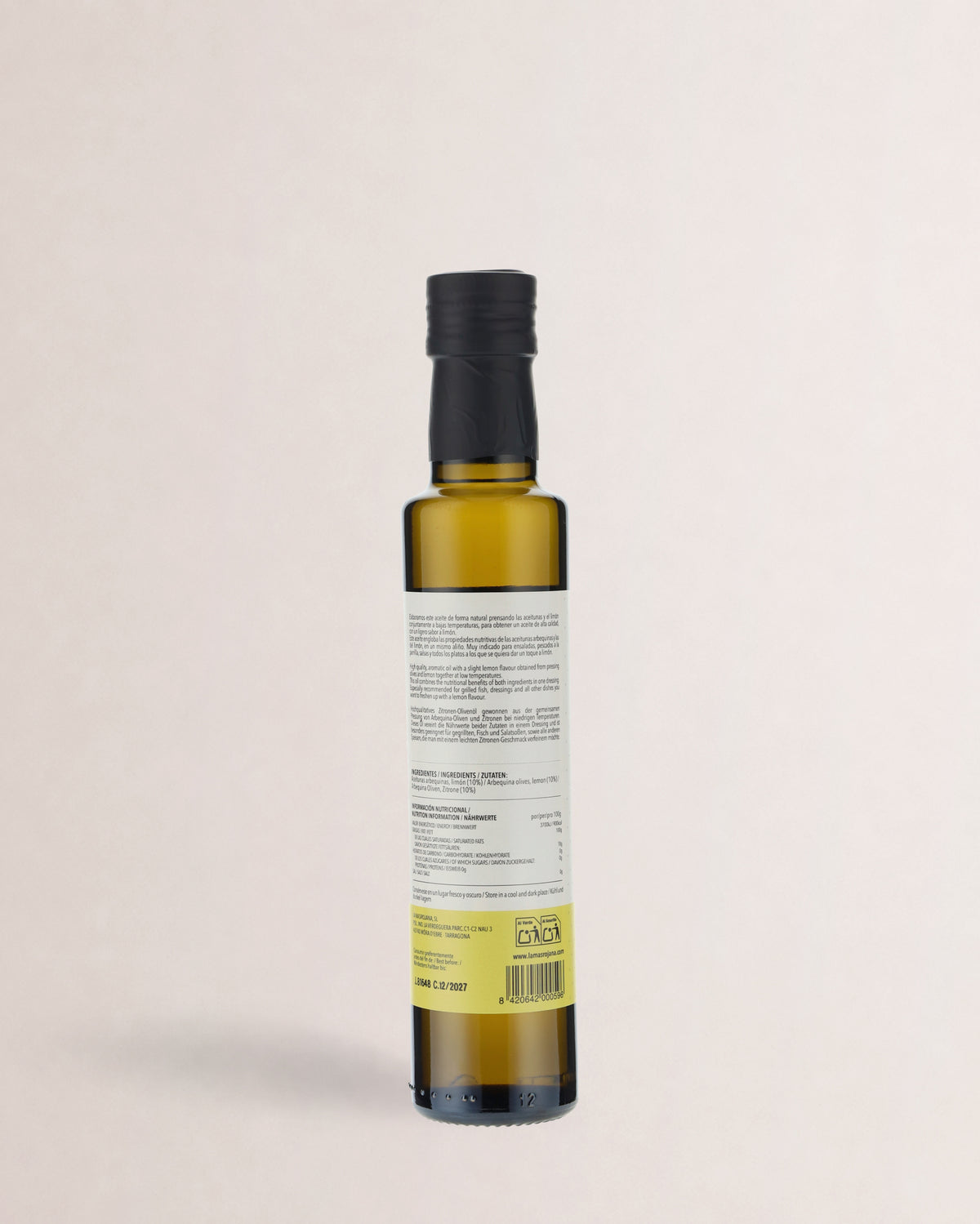 aceite la masrojana aromatizado