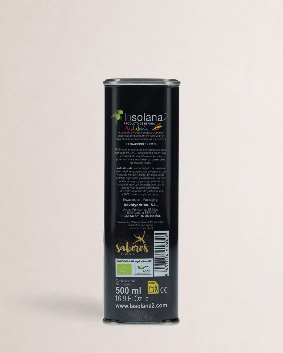lateral lata lasolana 2 aceite