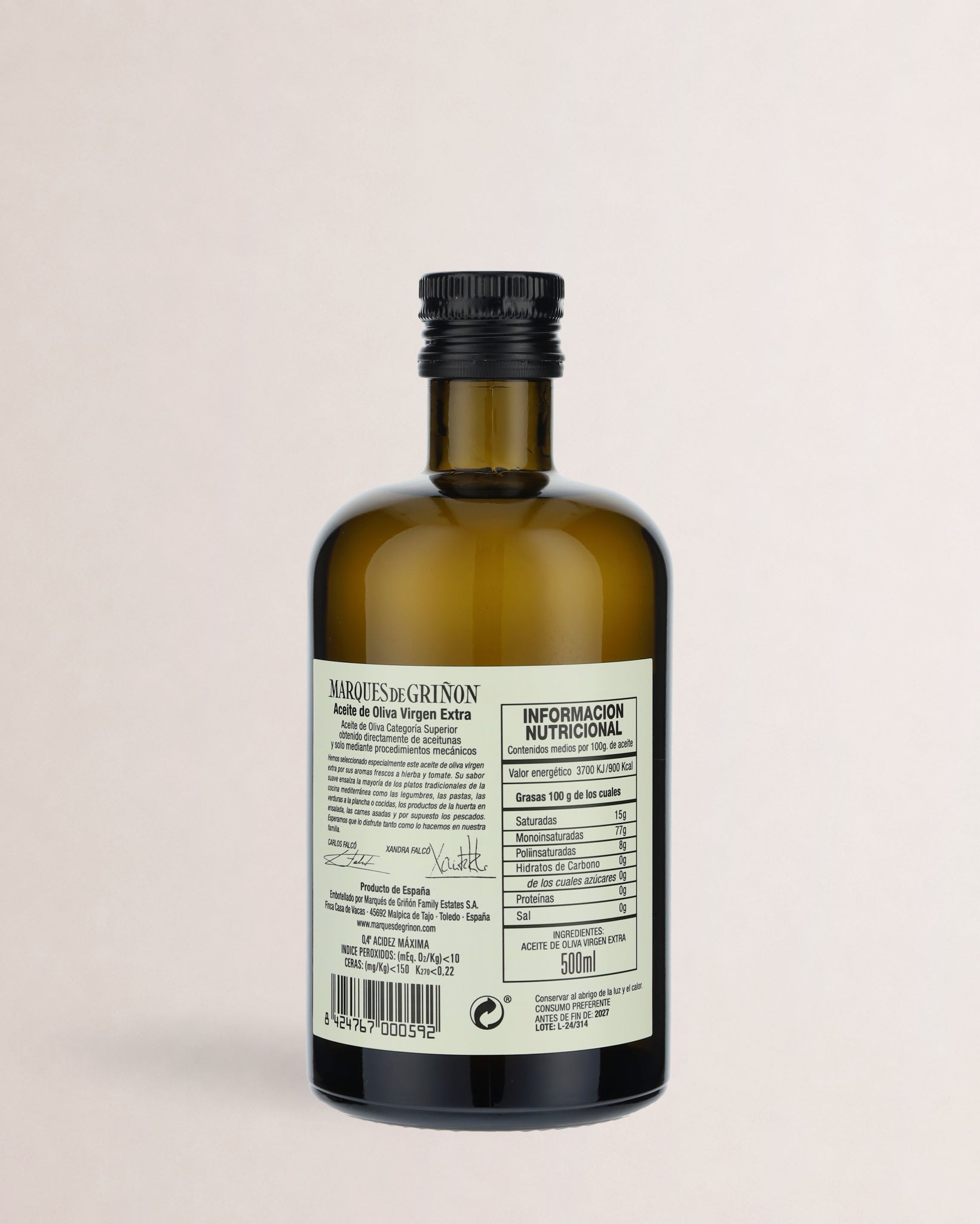 etiqueta marques de gruñon duo