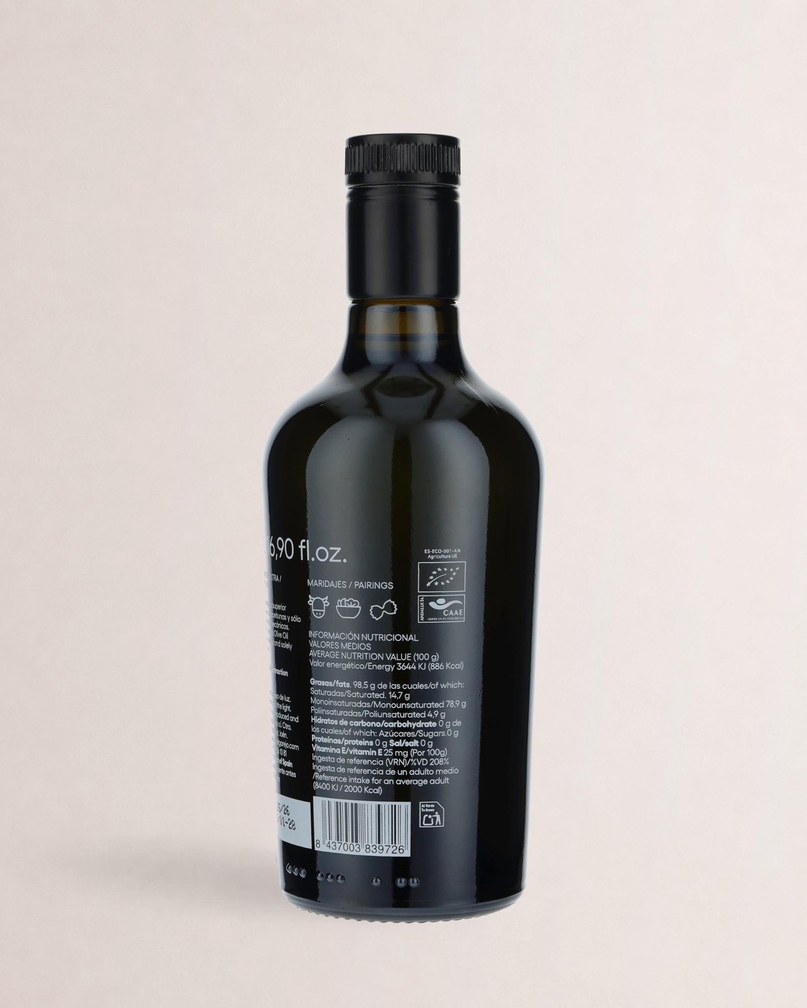 etiqueta melgarejo premium ecologico