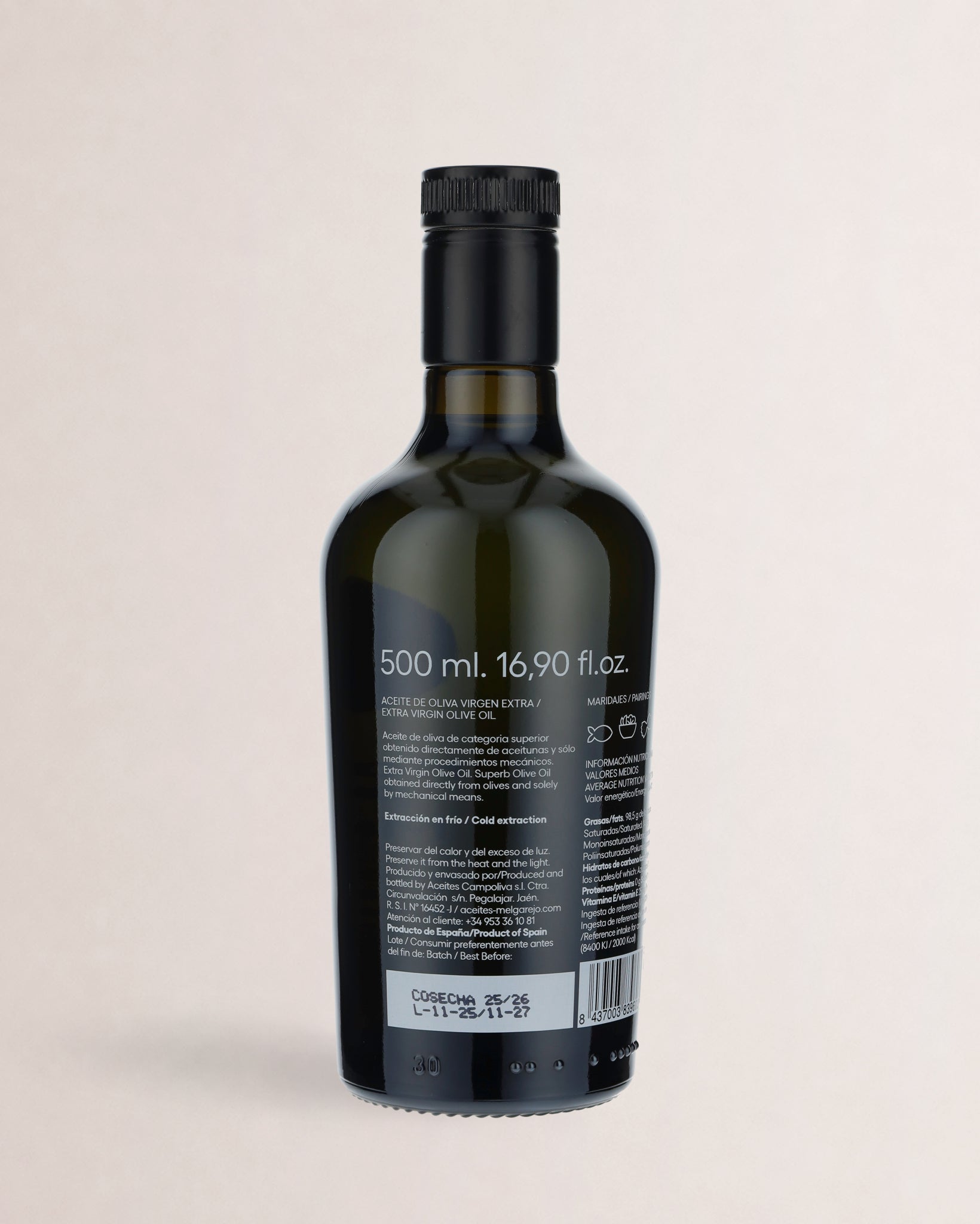 etiqueta melgarejo premium hojiblanca