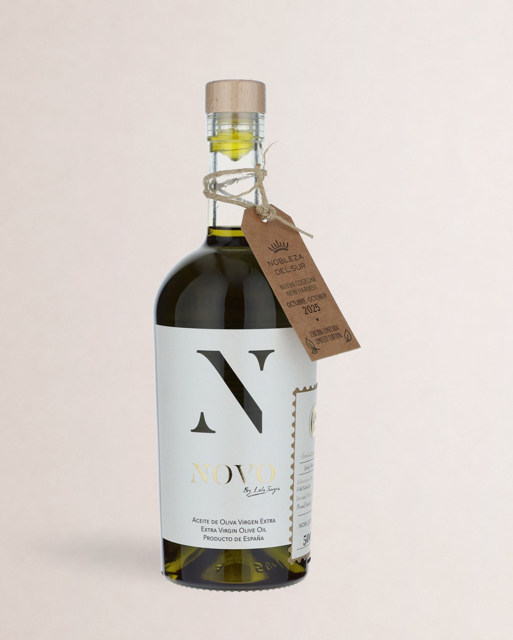 botella aceite novo lola sagra