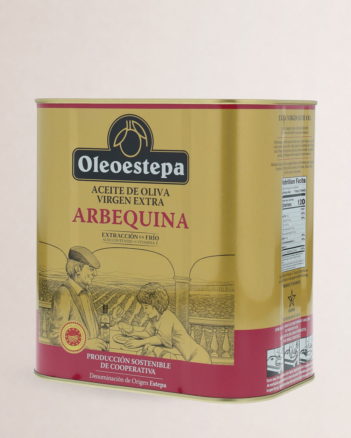Oleoestepa Arbequina Lata 2,5L
