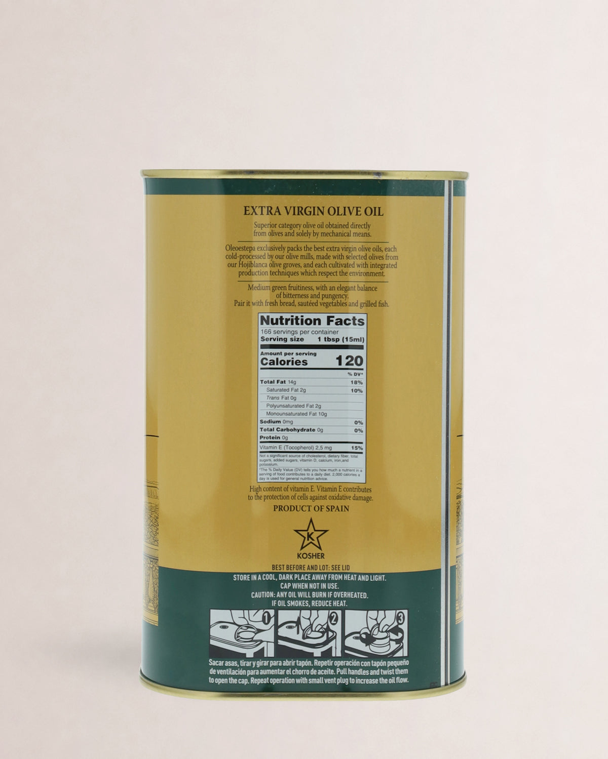 Oleoestepa Hojiblanca Lata 2,5L
