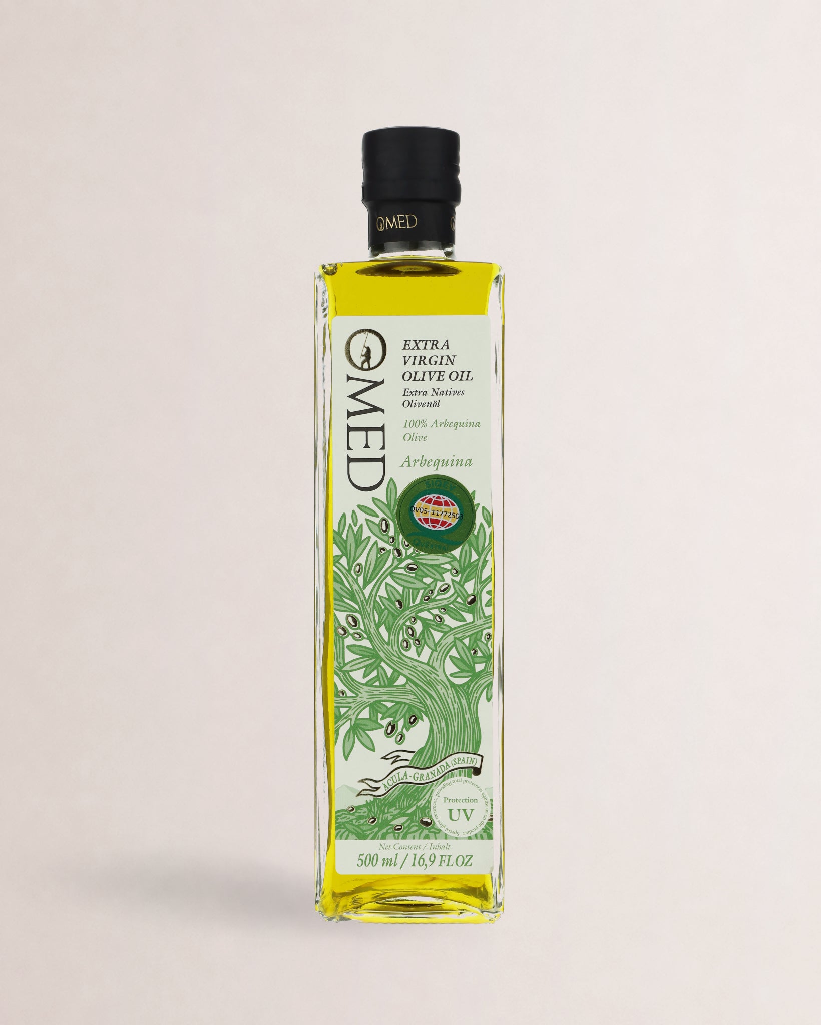 botella aceite omed uv arbequina