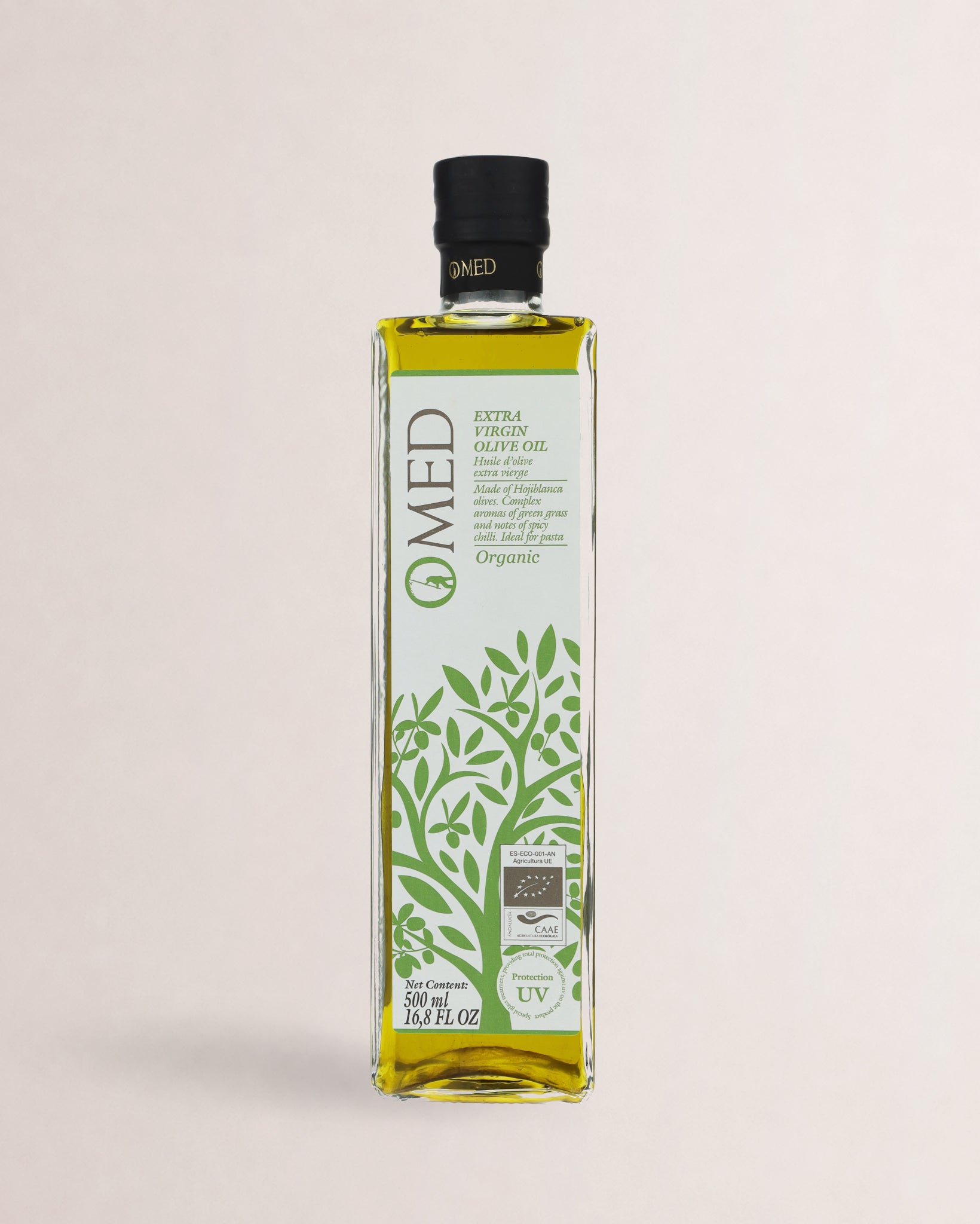 botella aceite omed organico