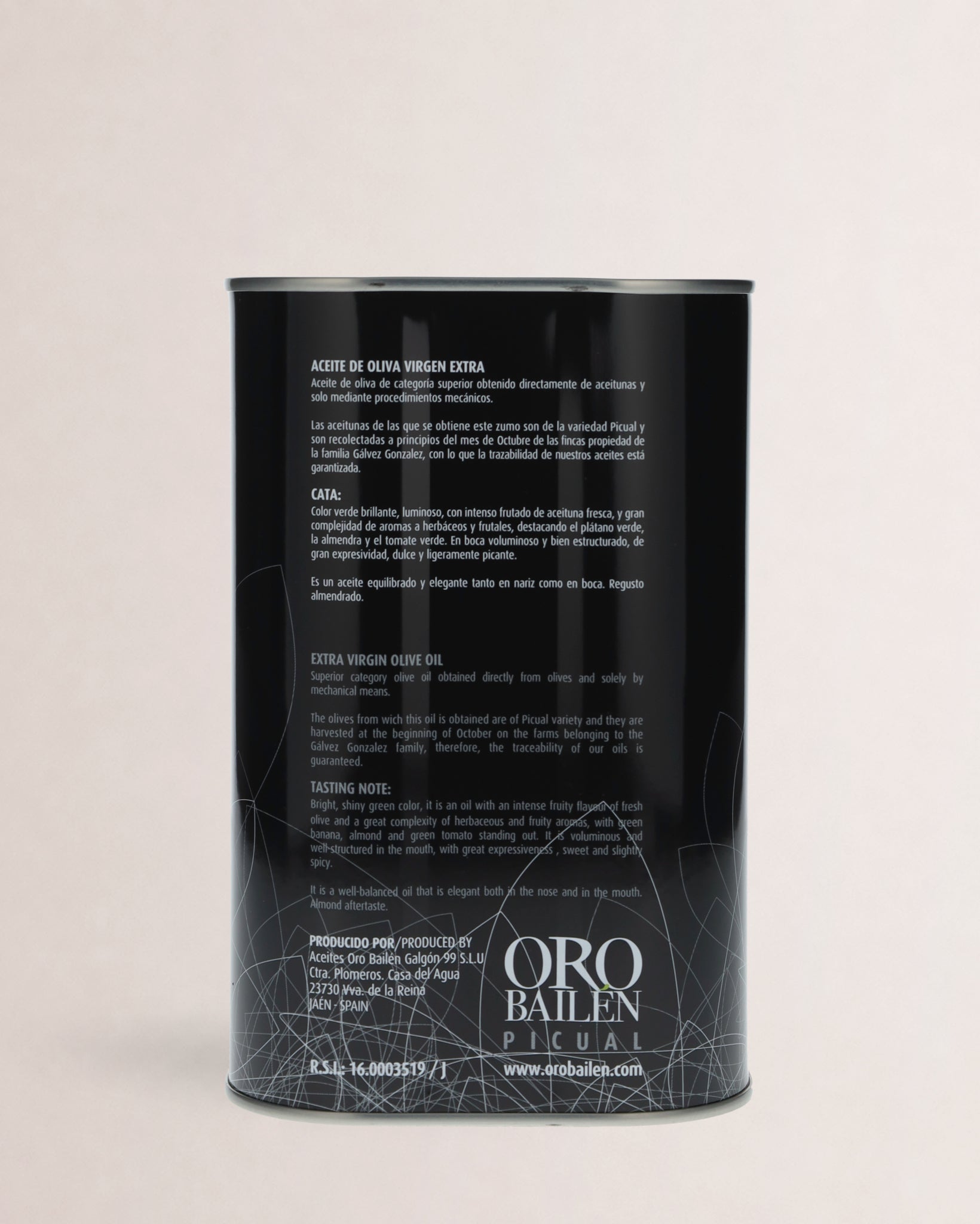 Oro Bailen Picual 2,5L